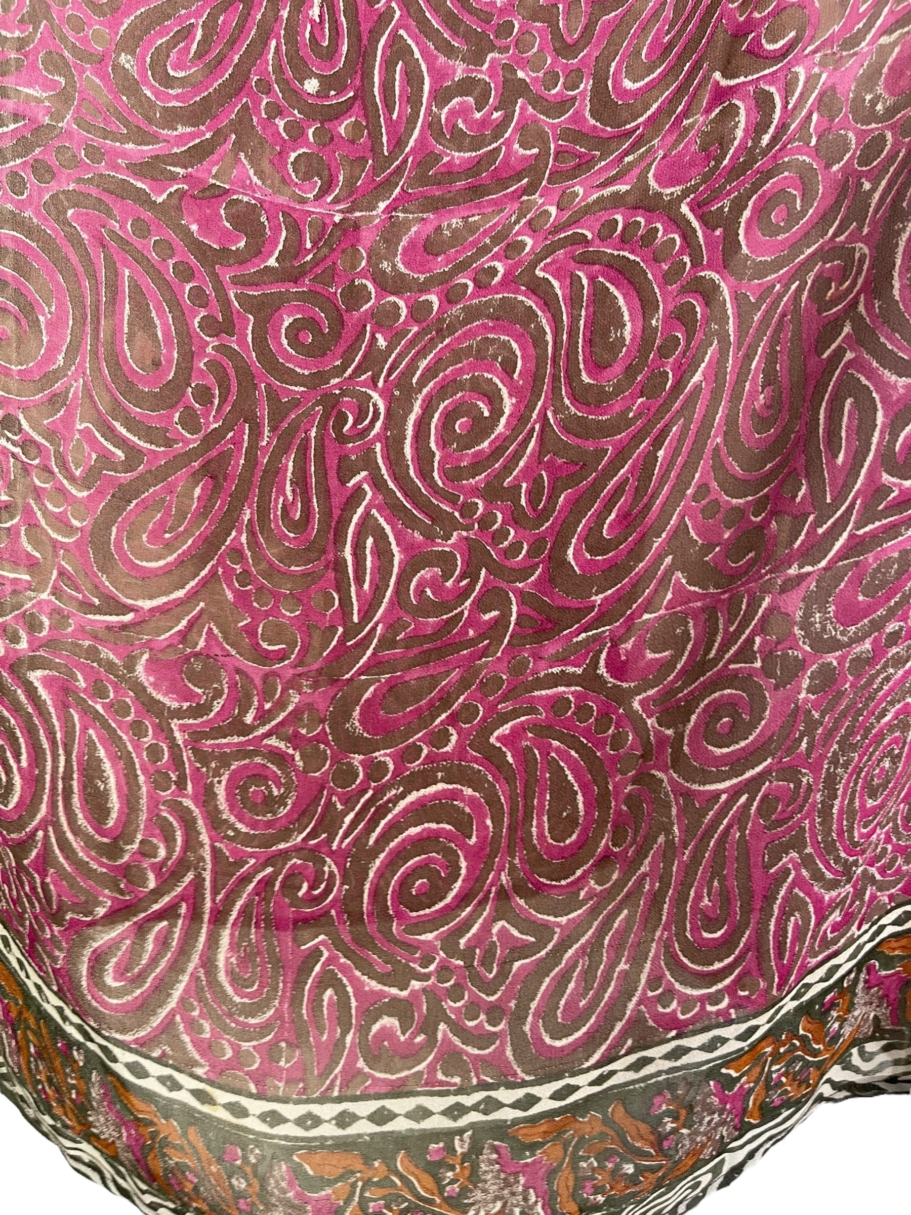 PRG7089 Sheer Avatar Pure Silk Cardigan