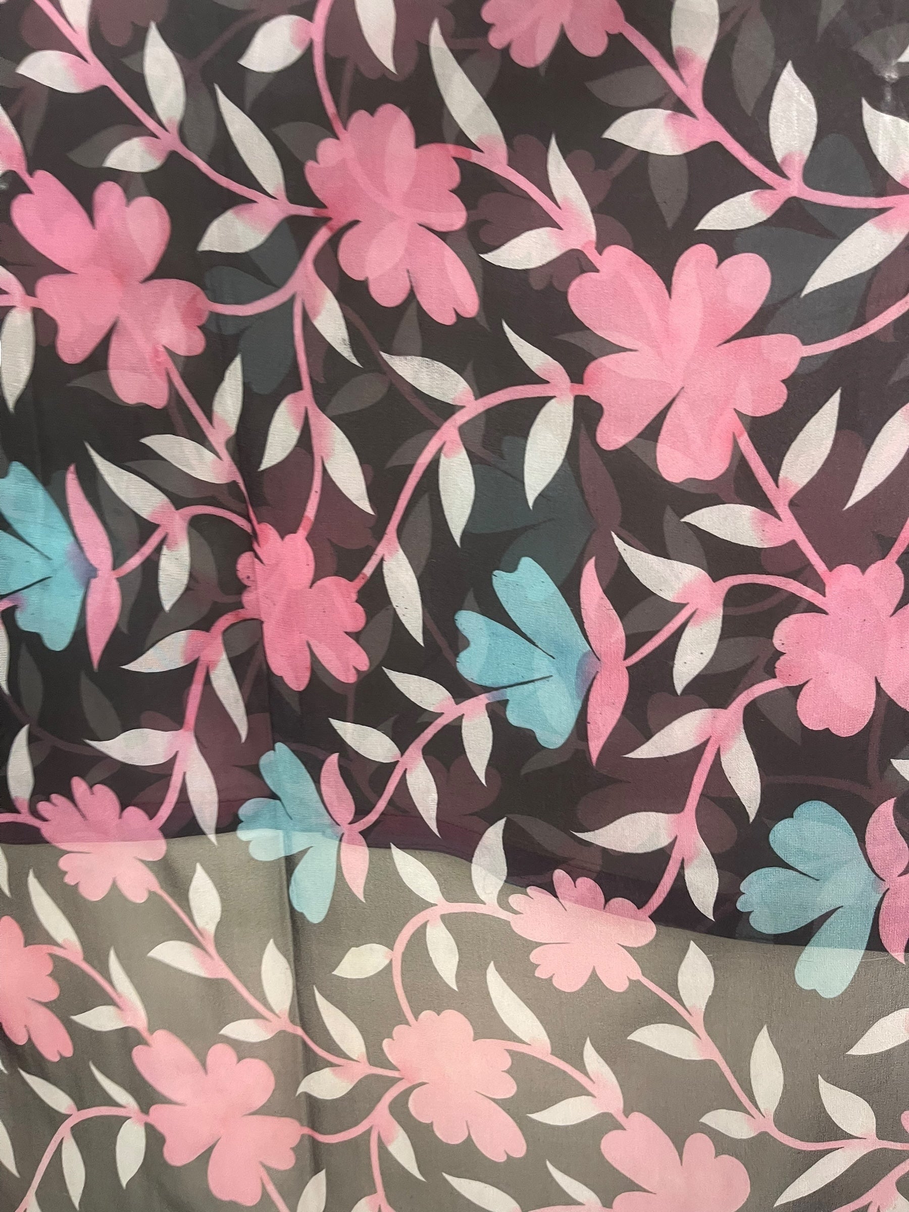 PRG8513 Sheer Wabi Sabi Pure Silk Hi Lo Top