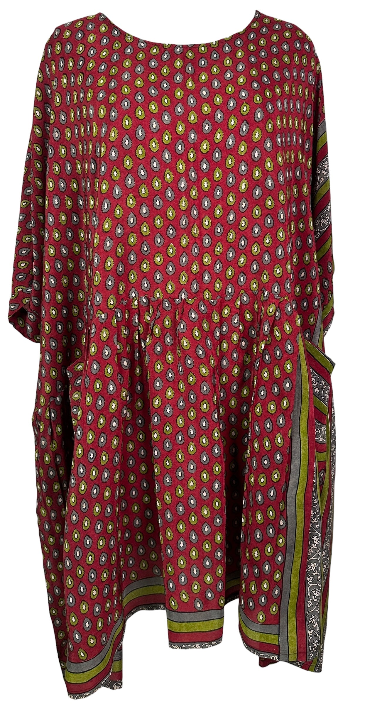 PRC8394 Avatar Pure Silk Boxy Babydoll Dress