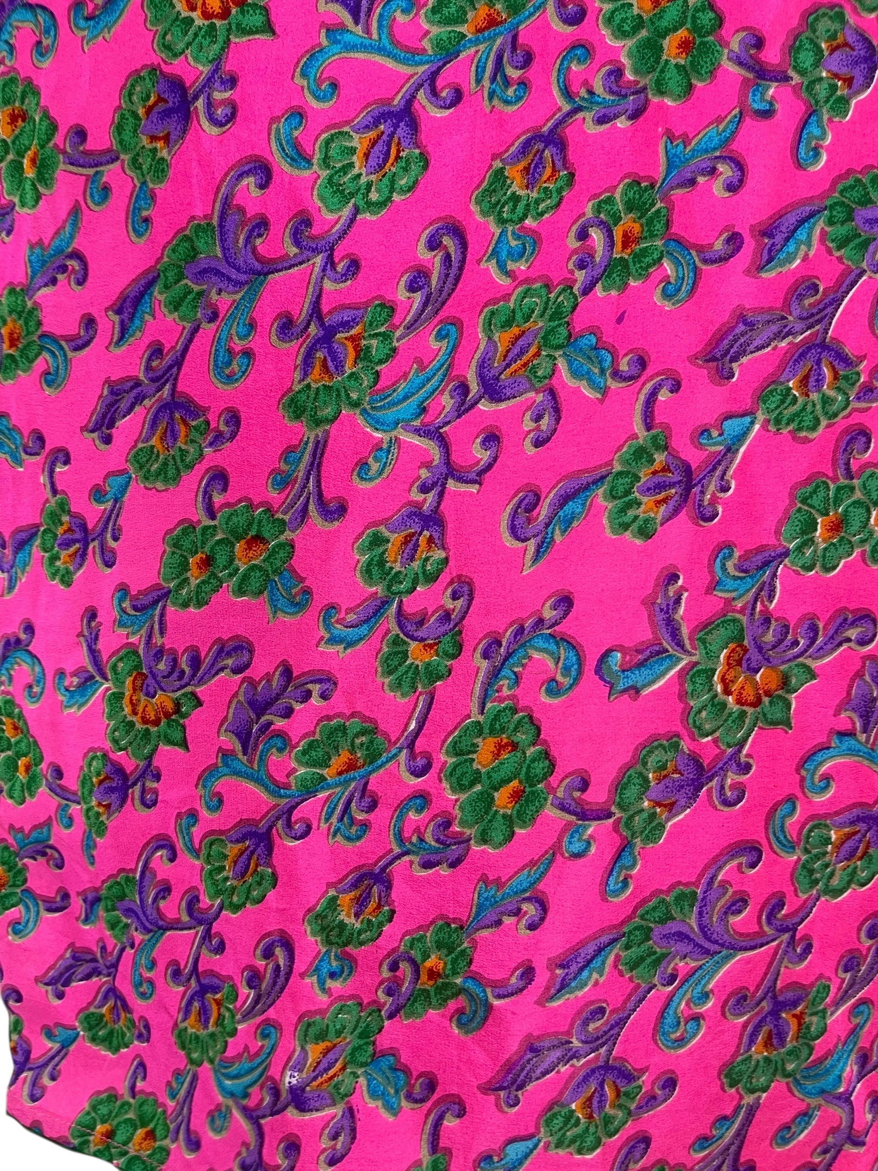 PREVIEW PRC6584 Avatar Pure Silk Boxy Top by MARCH2026 – Handmade ethical Boxy Top from sariKNOTsari using upcycled silk. Designed in Canada for travel and slow fashion, loved from Toronto to LA to Sydney.