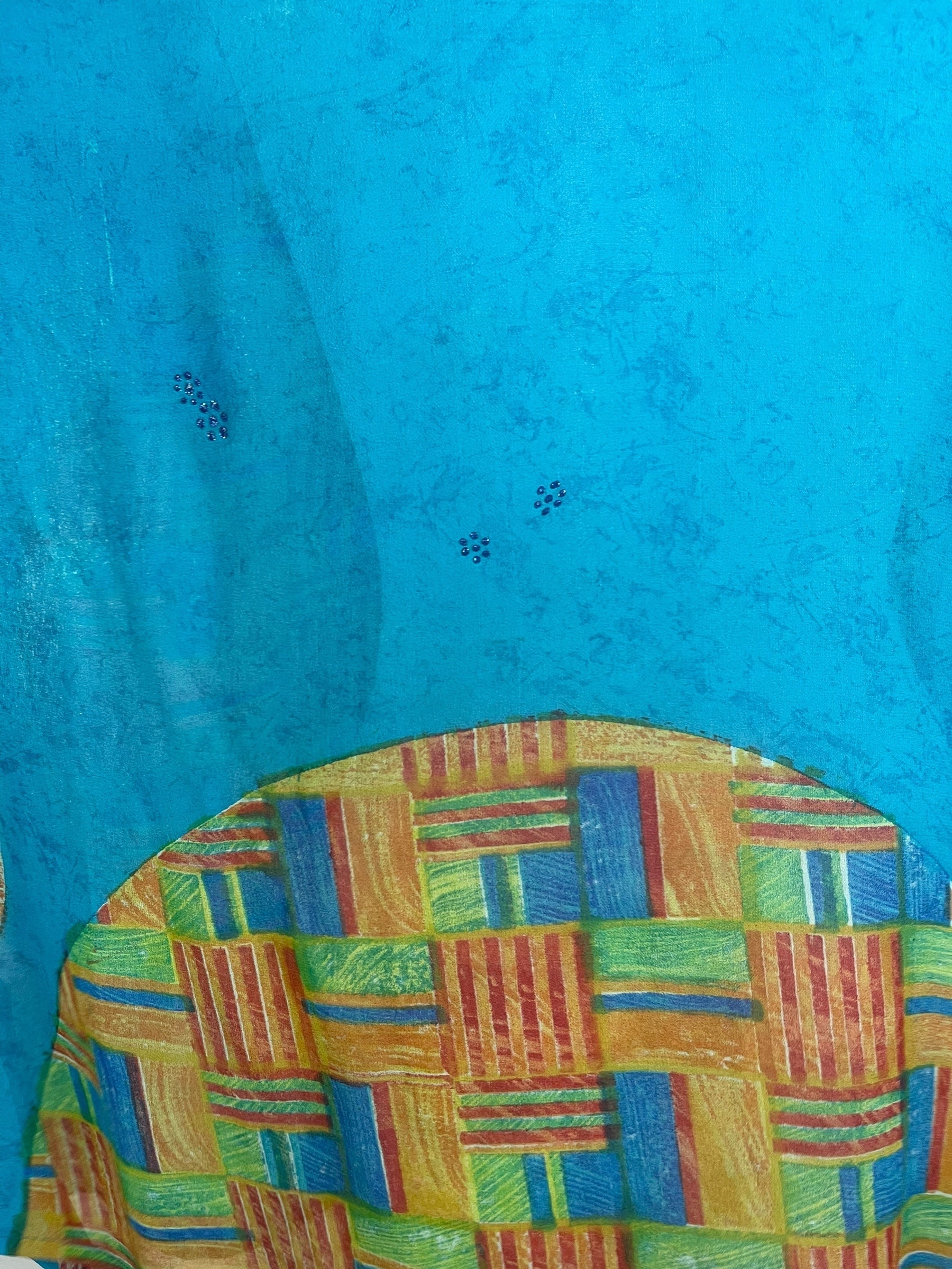 PREVIEW PRG8773 Sheer Avatar Pure Silk Long Tunic with Side Ties by MARCH2026 – Handmade ethical Side Tie Tunic from sariKNOTsari using upcycled silk. Designed in Canada for travel and slow fashion, loved from Toronto to LA to Sydney.