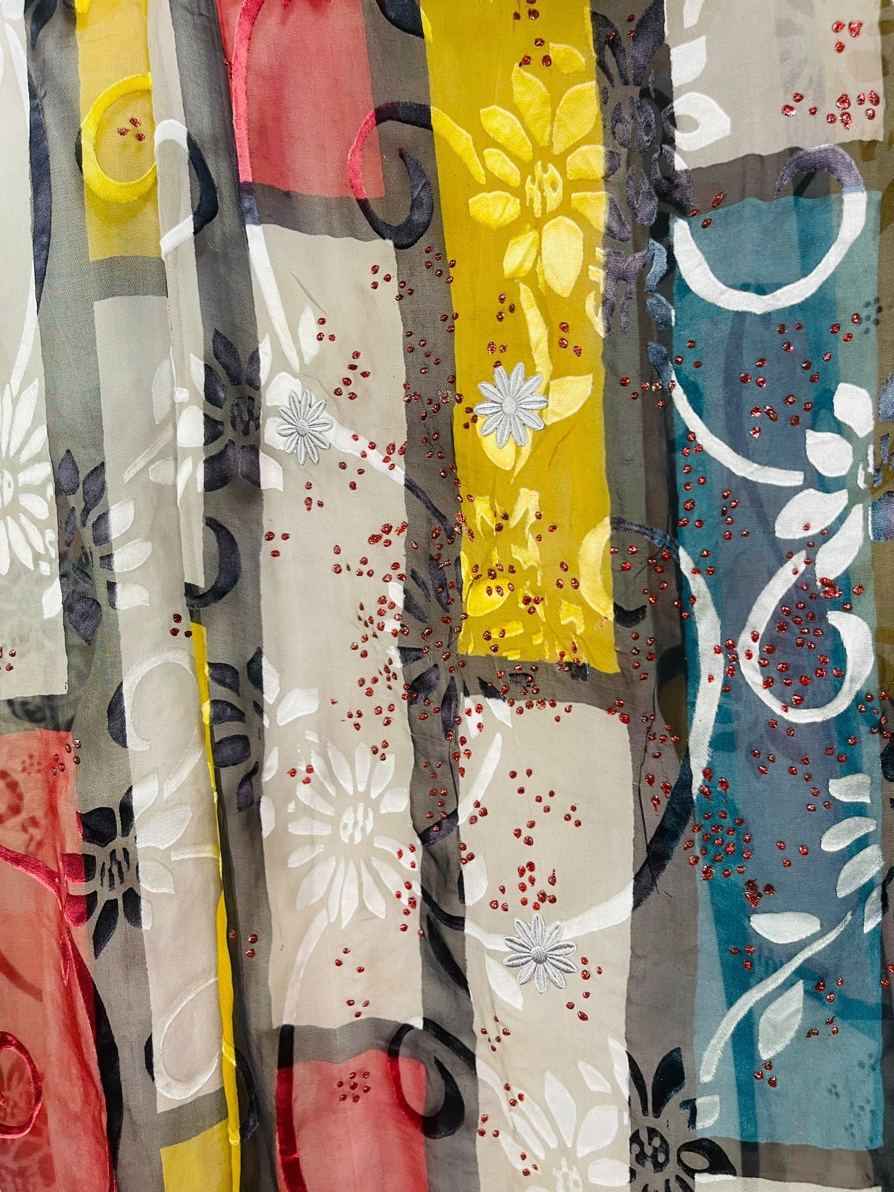 PRG7108 Sheer Wabi Sabi Pure Silk Cardigan