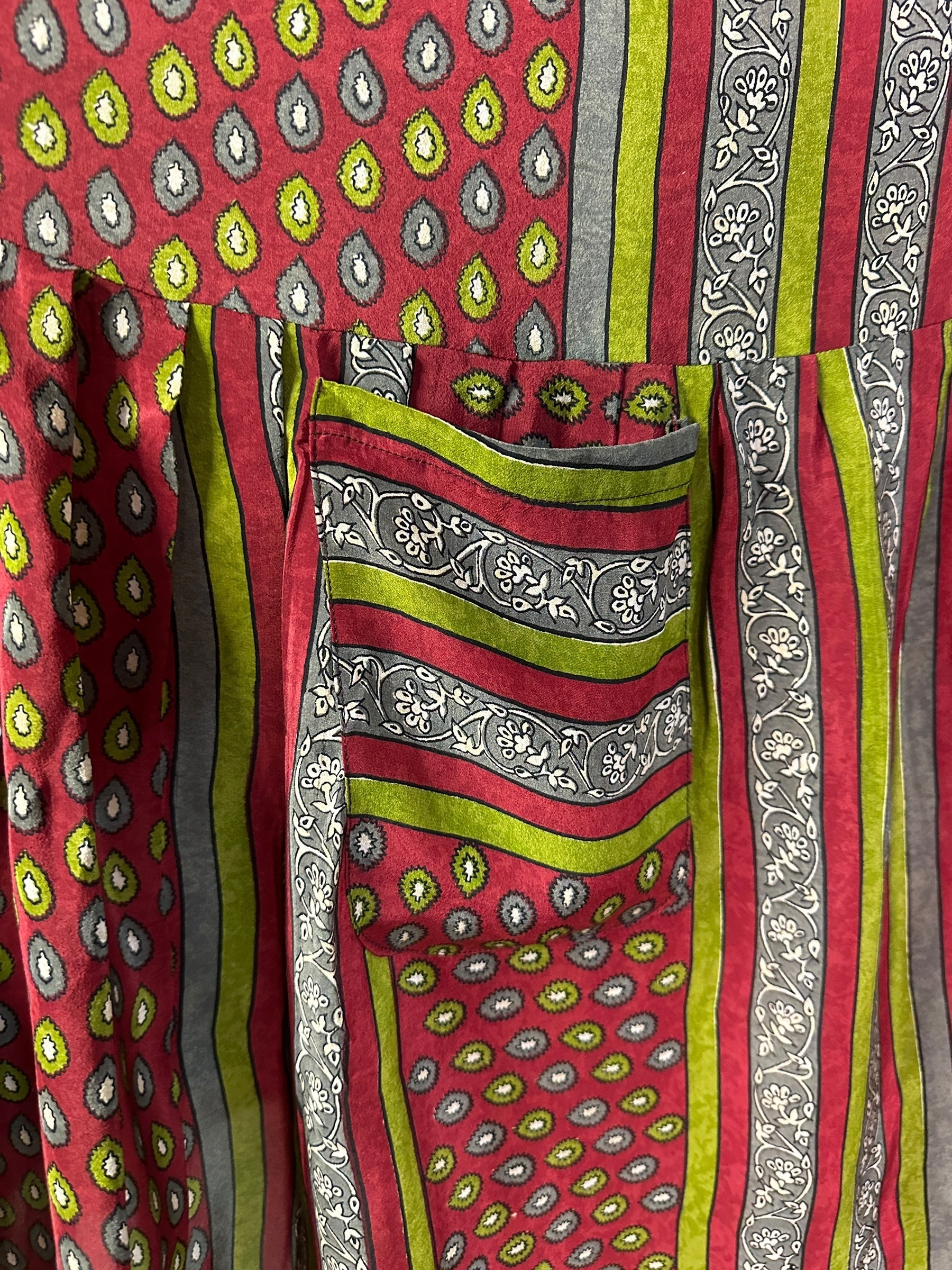 PRC8394 Avatar Pure Silk Boxy Babydoll Dress