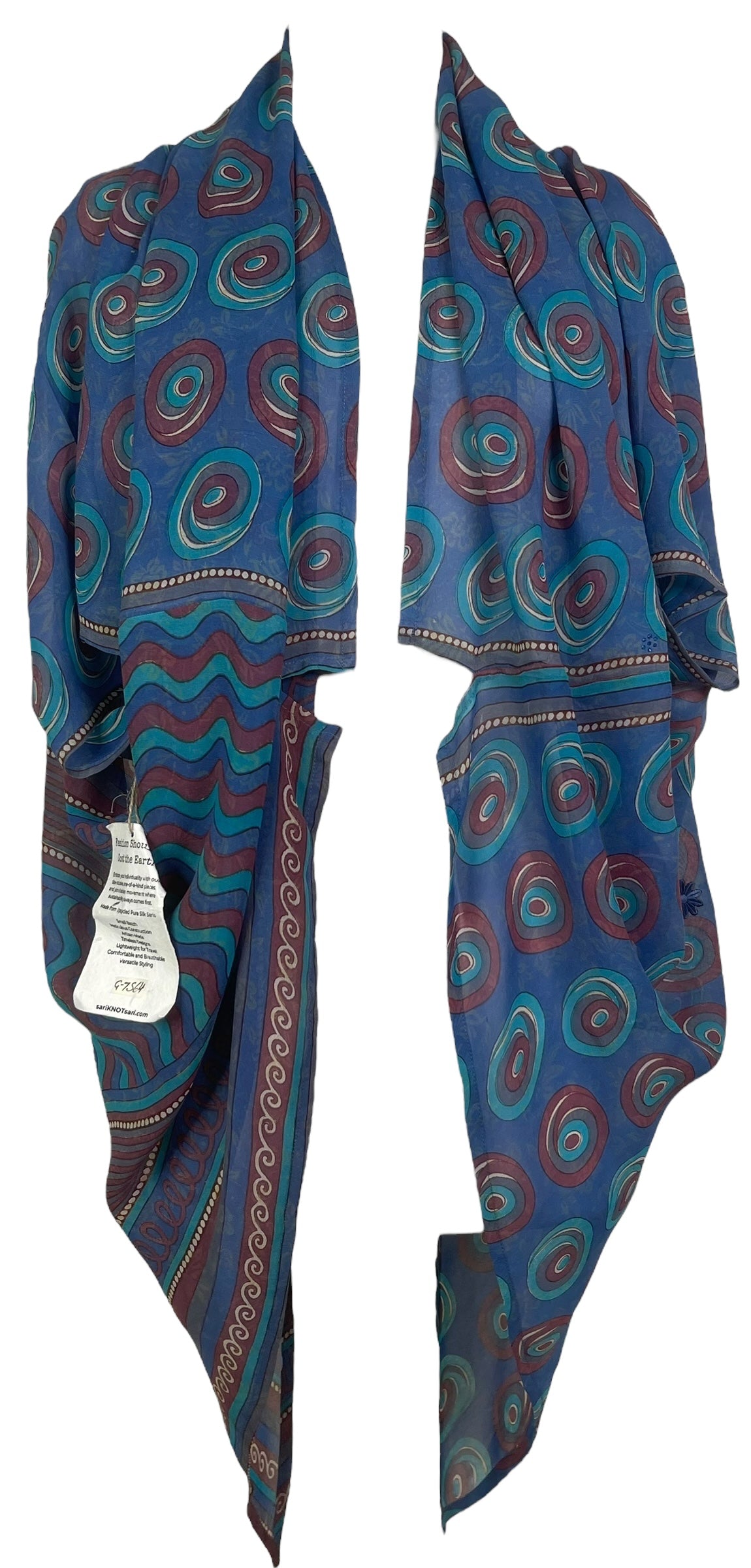 PRG7564 Sheer Avatar Pure Silk Cardigan