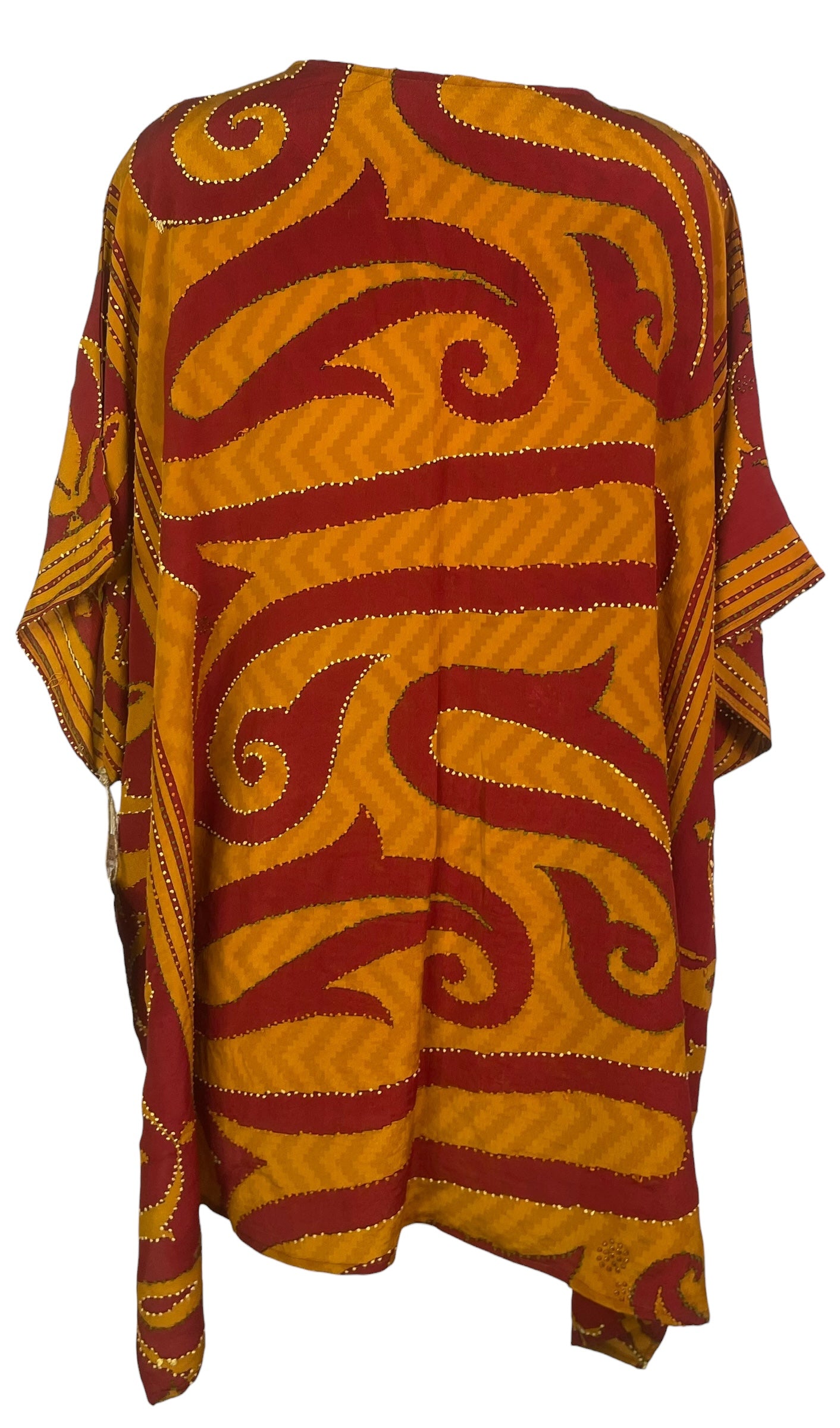 PREVIEW PRC8294 Avatar Pure Silk Short Kaftan Tunic with Slits