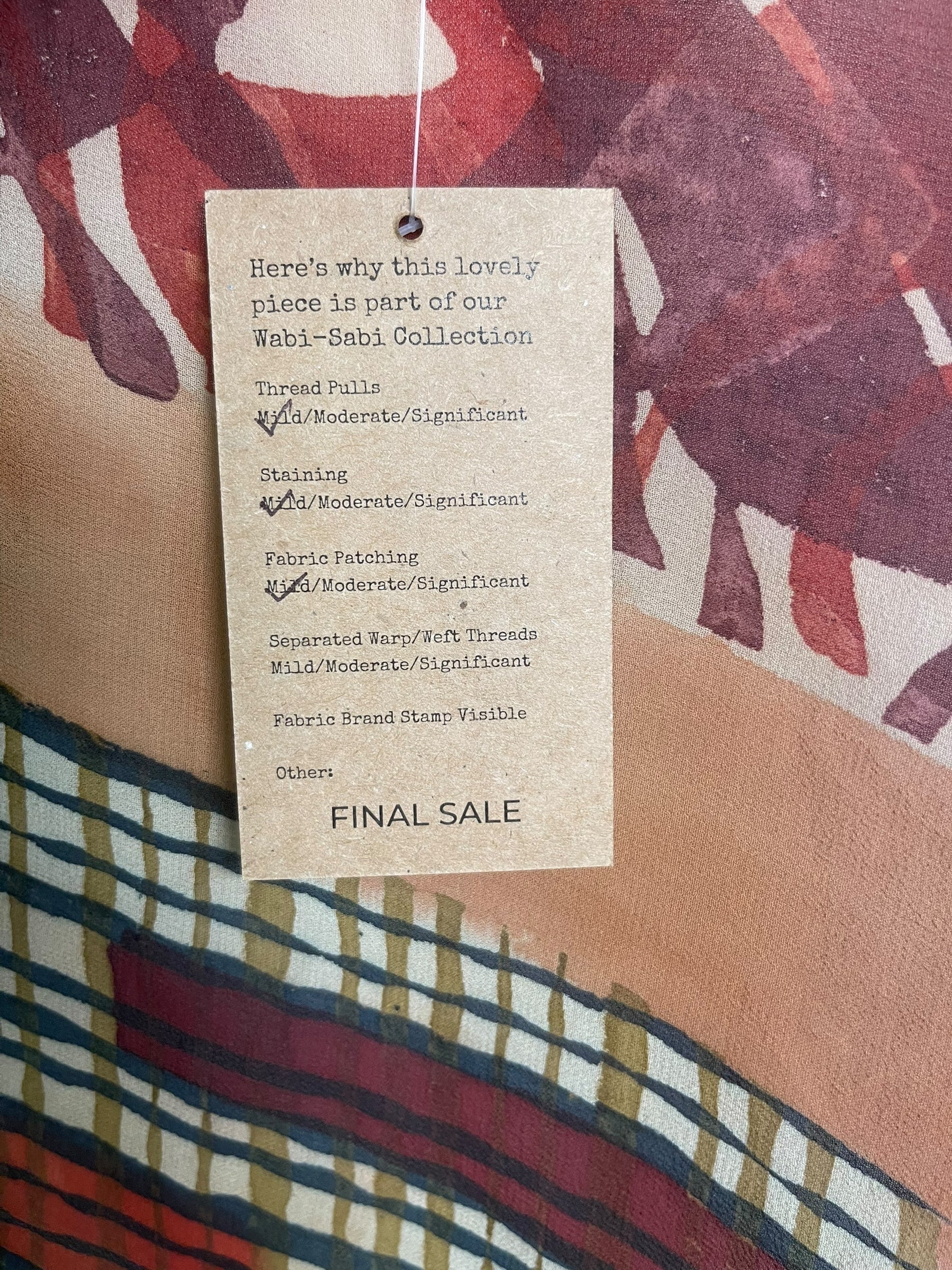 PRG8420 Sheer Wabi Sabi Pure Silk Versatile Vest