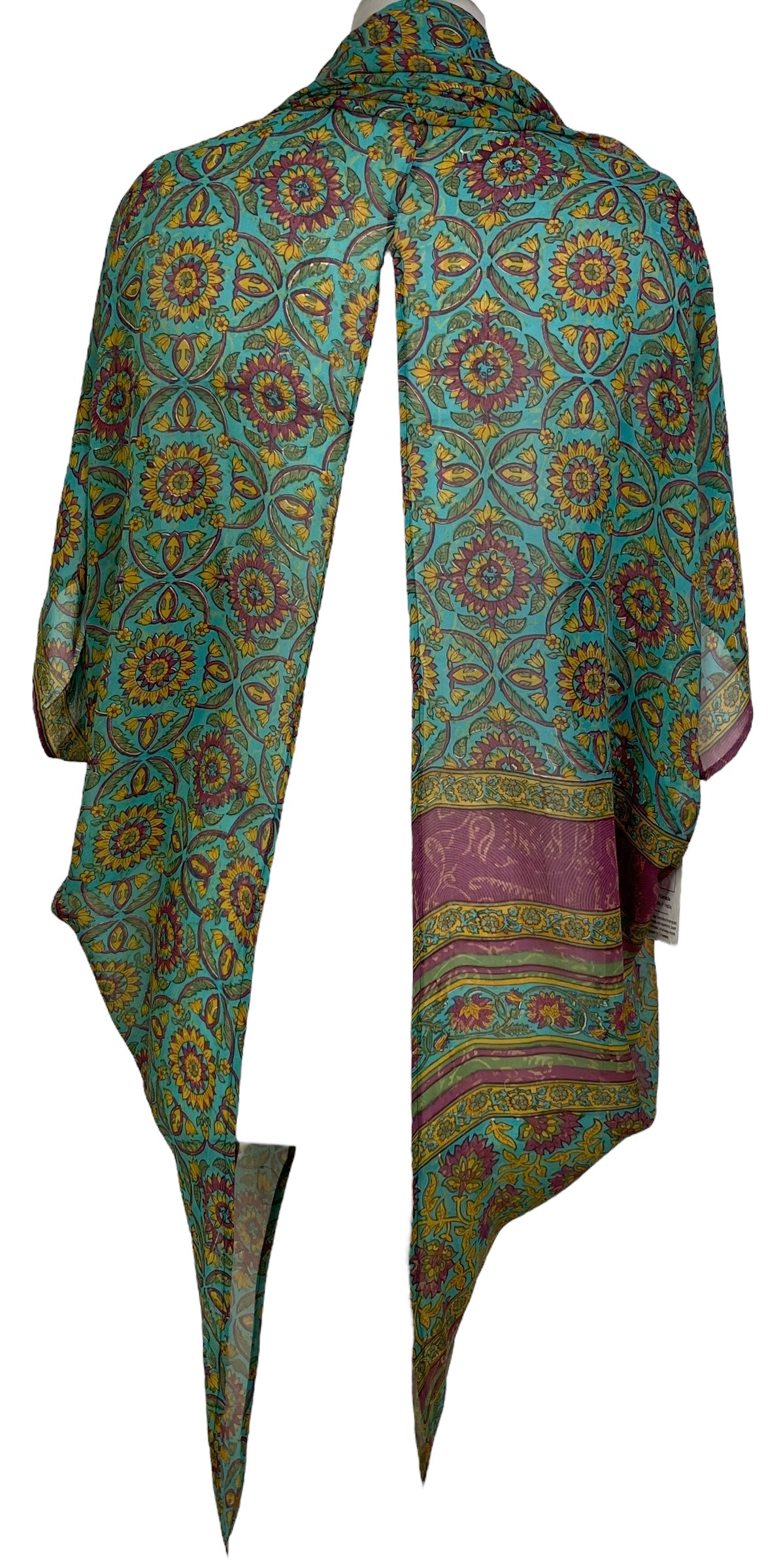 PRG7062 Sheer Avatar Pure Silk Cardigan