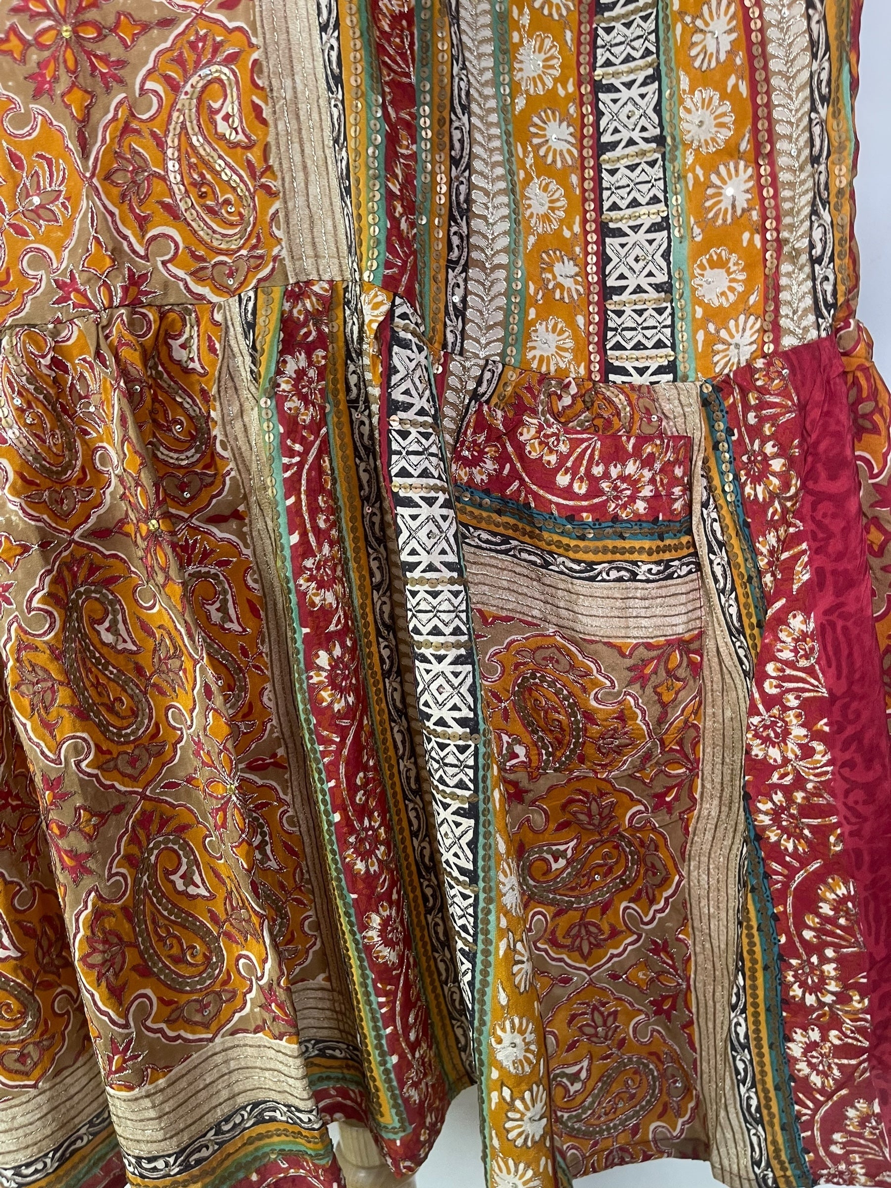 PRC7728 Avatar Pure Silk Boxy Babydoll Dress