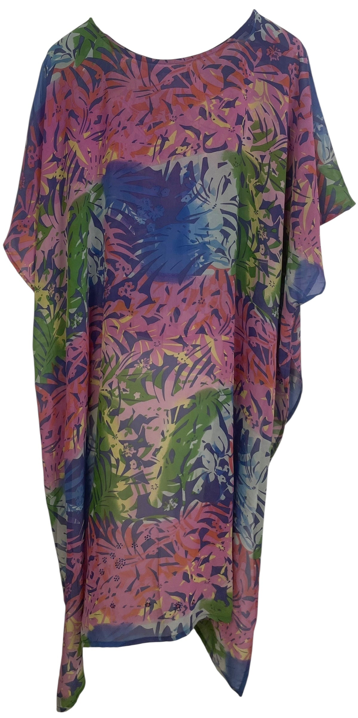 PRG7871 Sheer Avatar Pure Silk Hi Lo Top