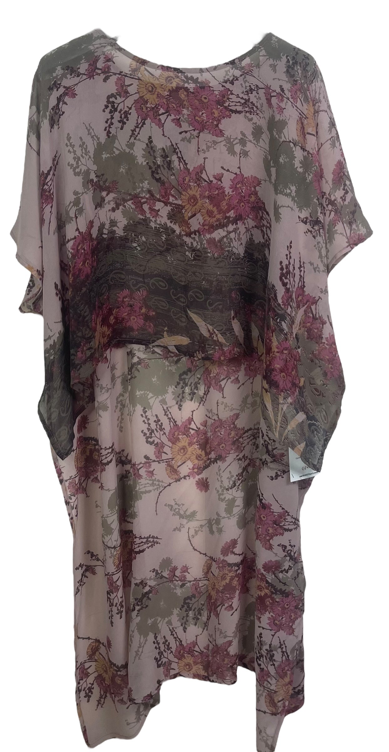 PRG8234 Sheer Avatar Pure Silk Hi Lo Top