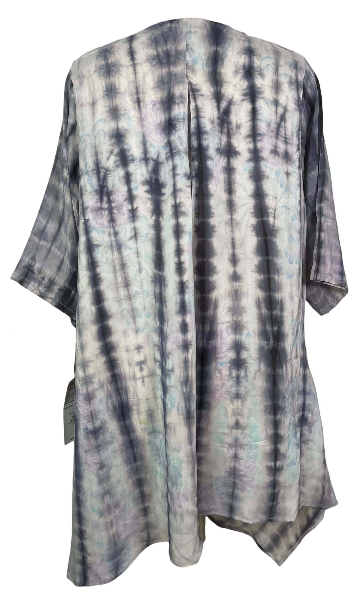 PREVIEW PRC8470 Wabi Sabi Pure Silk Self Pocket Tunic Dress by FEBRUARY2026 – Handmade ethical Self Pocket Tunic from sariKNOTsari using upcycled silk. Designed in Canada for travel and slow fashion, loved from Toronto to LA to Sydney.