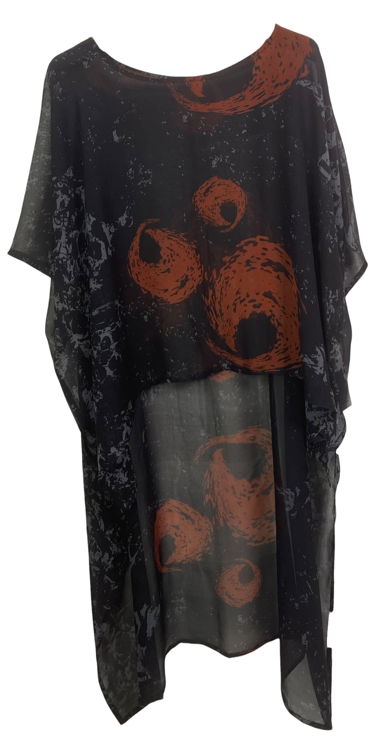 PREVIEW PRG8590 Sheer Avatar Pure Silk Hi Lo Top