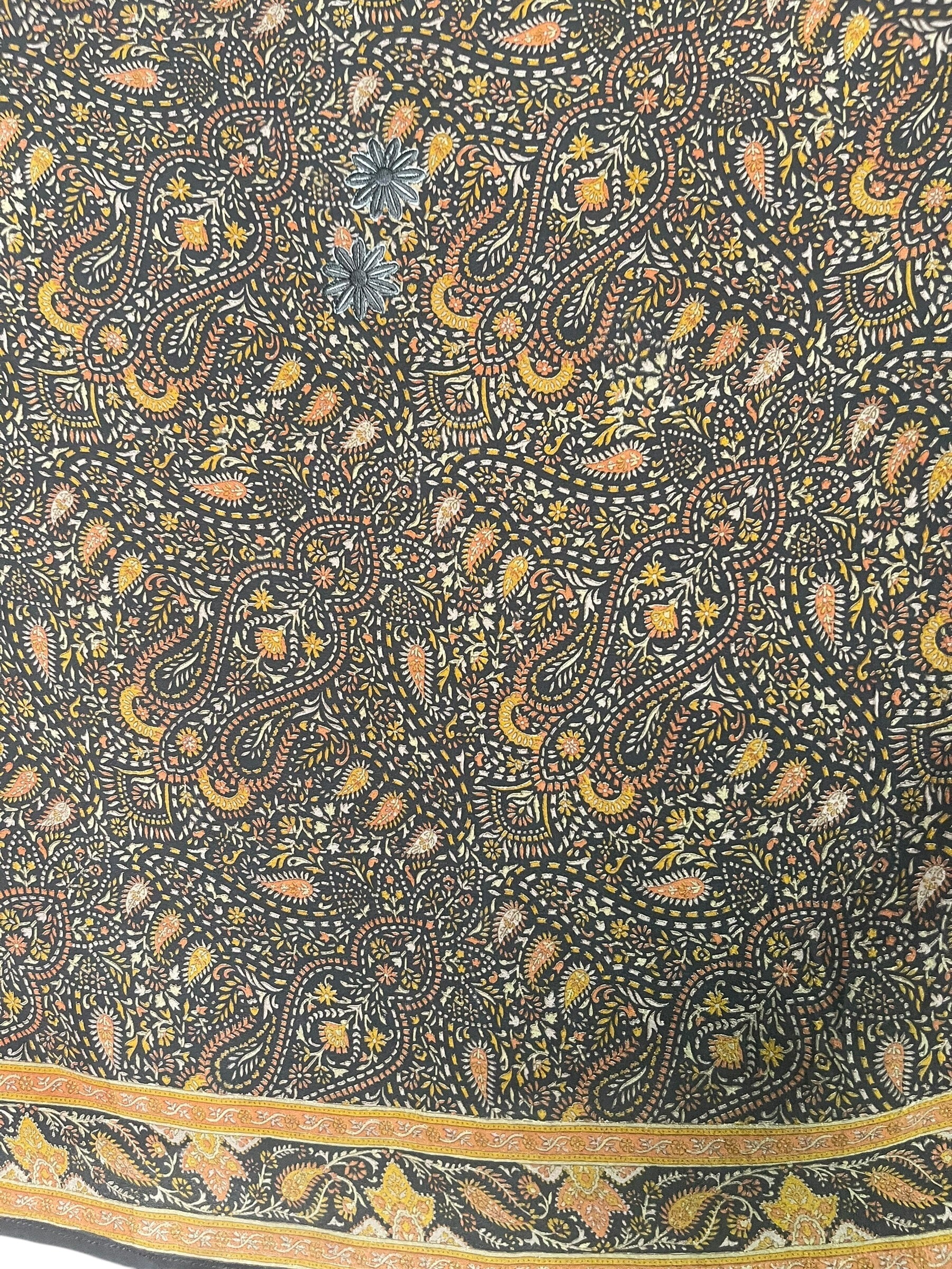 PREVIEW PRC8686 Avatar Pure Silk Capelet Poncho by MARCH2026 – Handmade ethical Poncho from sariKNOTsari using upcycled silk. Designed in Canada for travel and slow fashion, loved from Toronto to LA to Sydney.