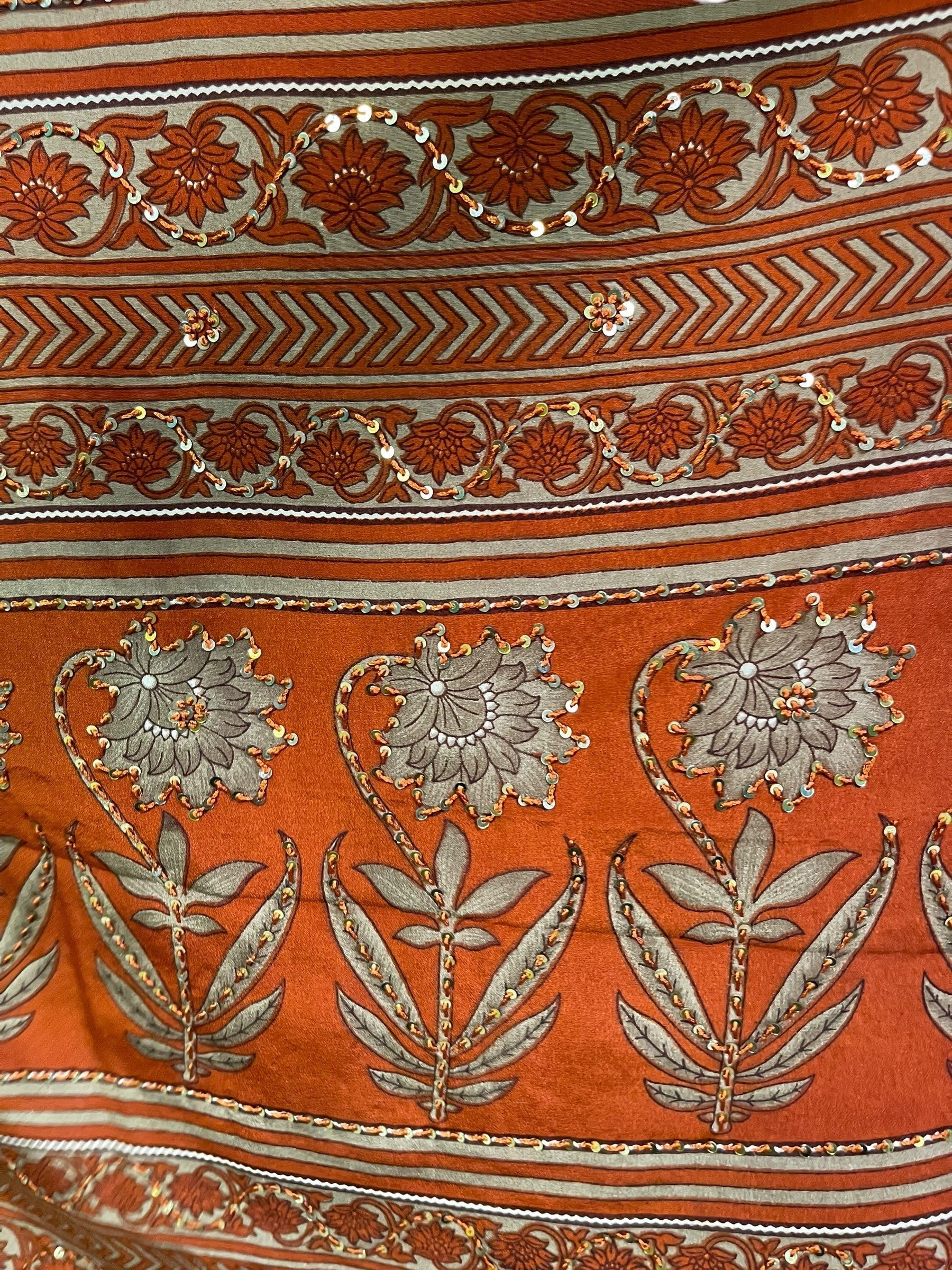 PRC7235 Avatar Pure Silk Maxi Dress with Belt