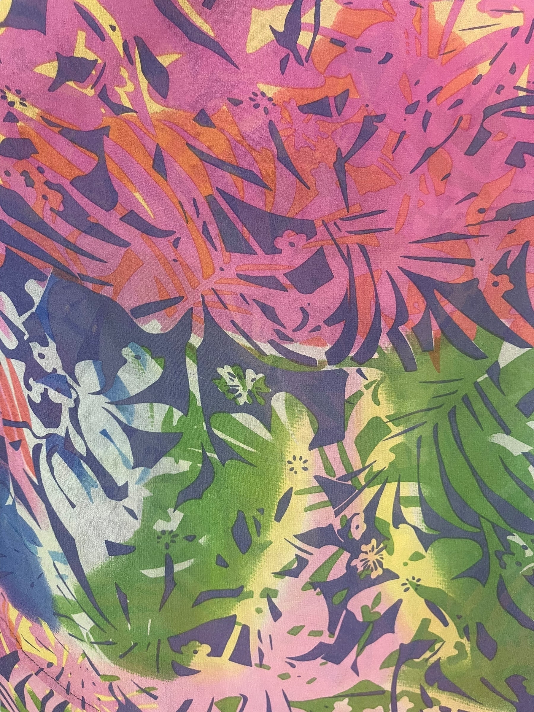 PRG7871 Sheer Avatar Pure Silk Hi Lo Top