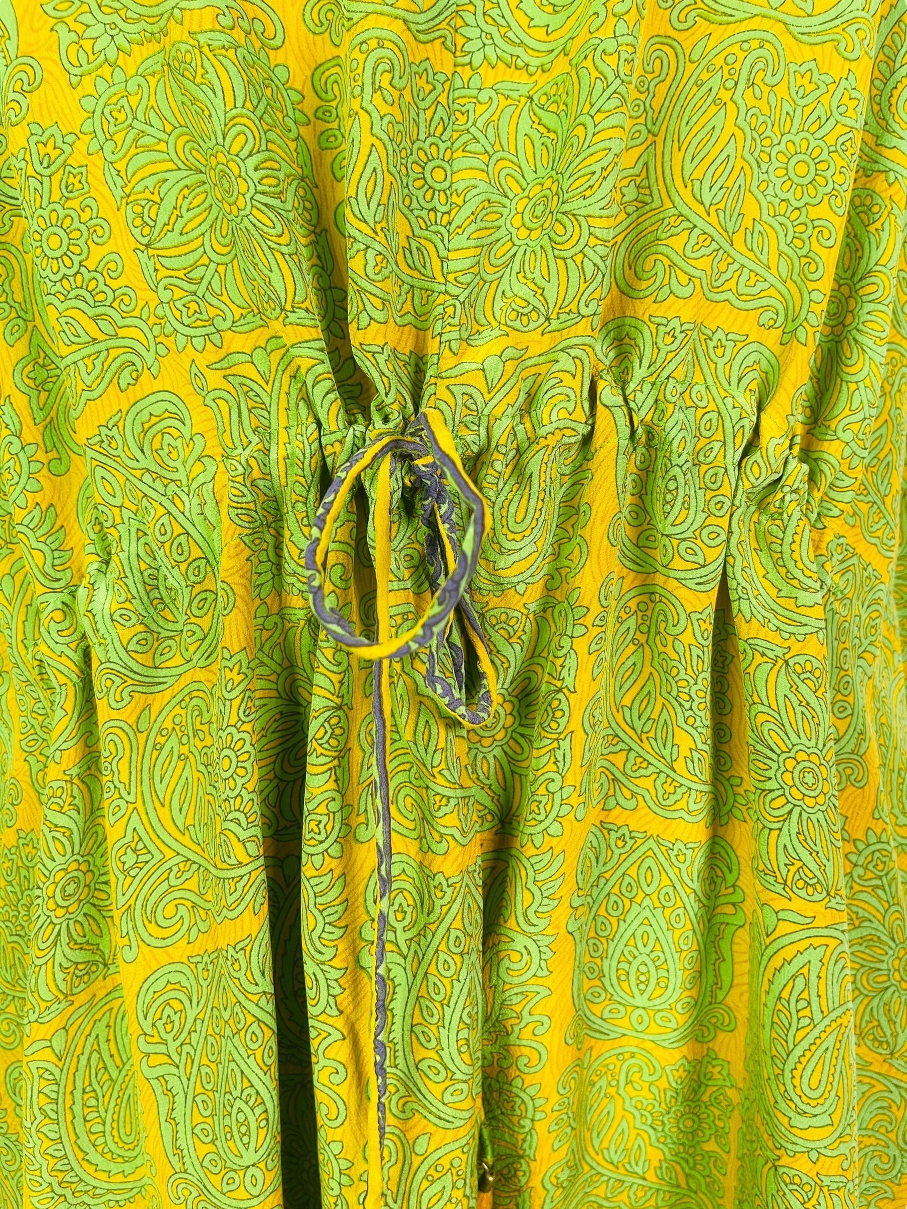 PRC6770 Avatar Pure Silk Maxi Kaftan