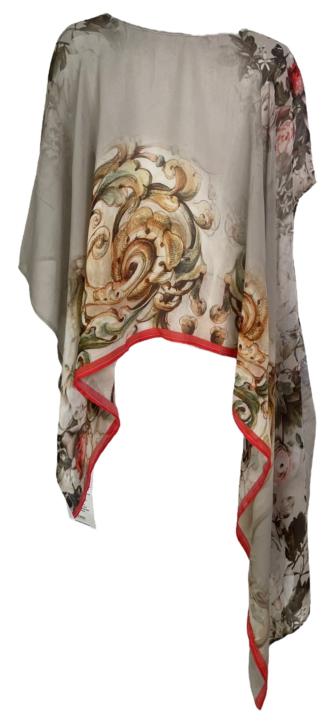 PRG7956 Sheer Avatar Pure Silk Versatile Vest