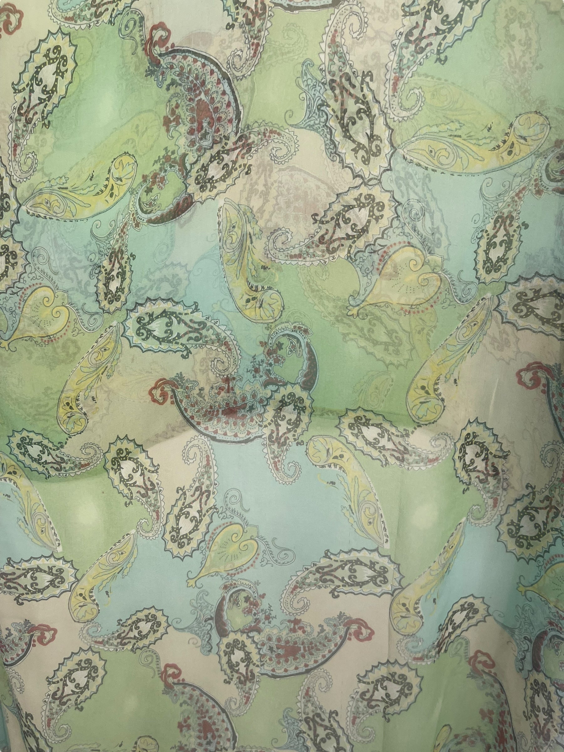 PCH8241 Very Sheer Wabi Sabi Pure Silk Ciffon Hi Lo Top