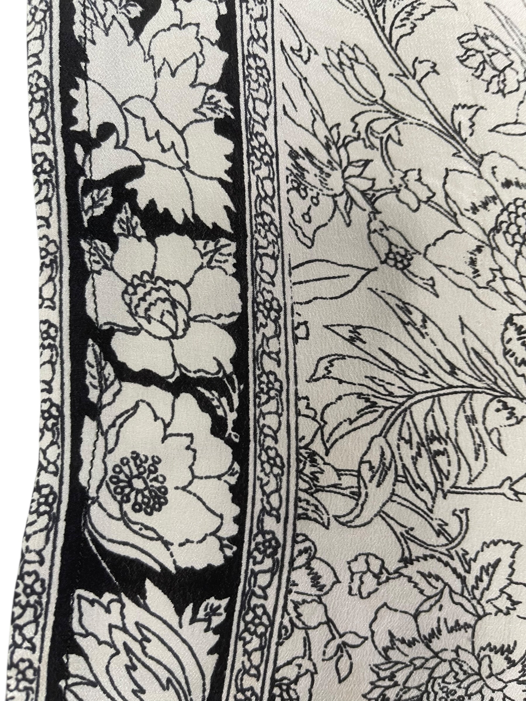 PRC8455 Wabi Sabi Pure Silk Long Tunic with Side Ties