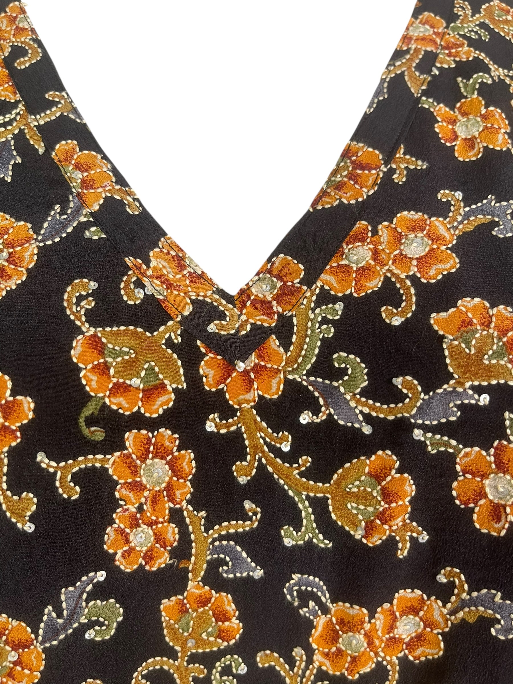 PREVIEW PRC8736 Avatar Pure Silk Long Tunic with Side Ties by MARCH2026 – Handmade ethical Side Tie Tunic from sariKNOTsari using upcycled silk. Designed in Canada for travel and slow fashion, loved from Toronto to LA to Sydney.