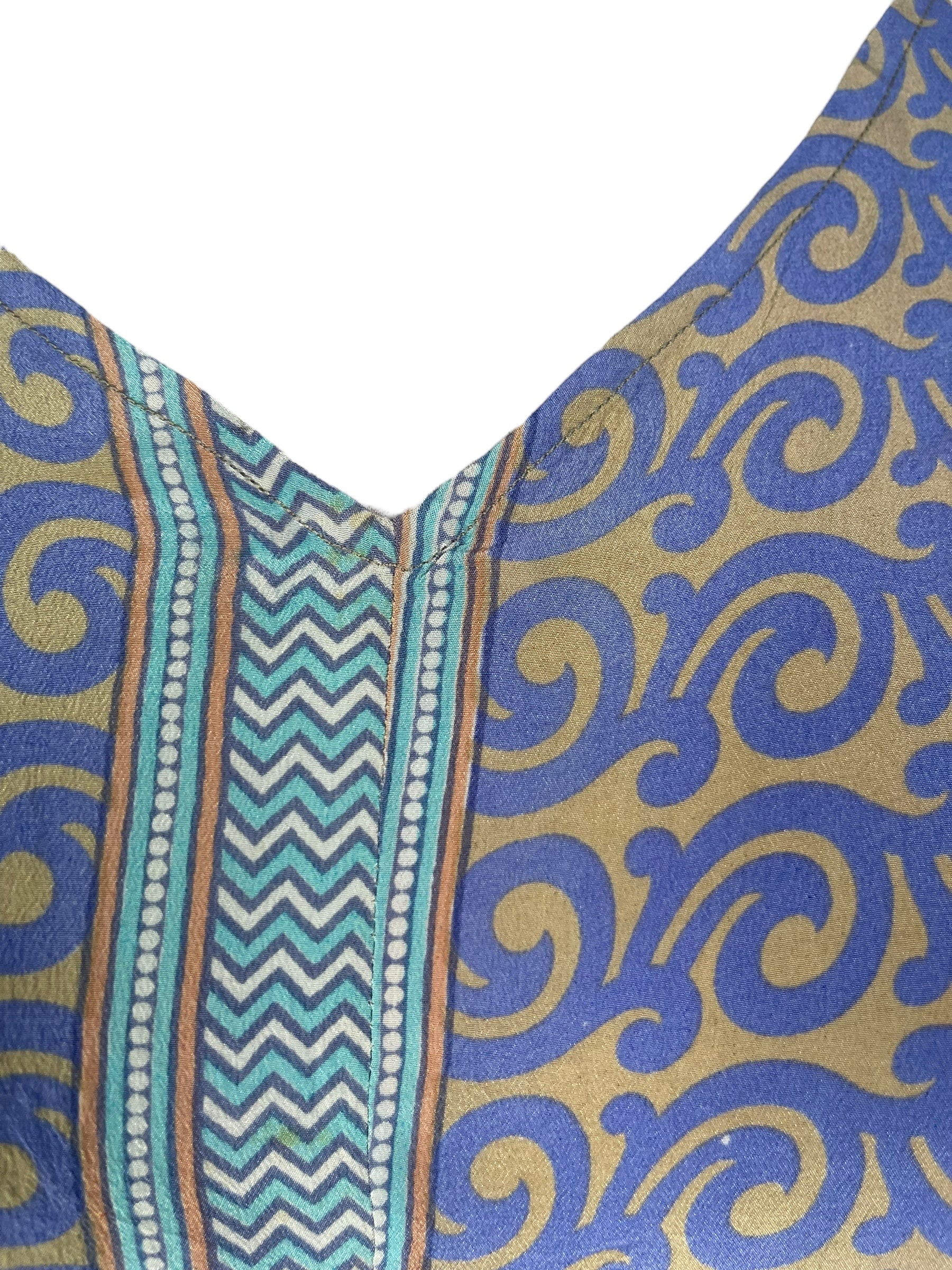 PRC7036 Avatar Pure Silk Waterfall Top