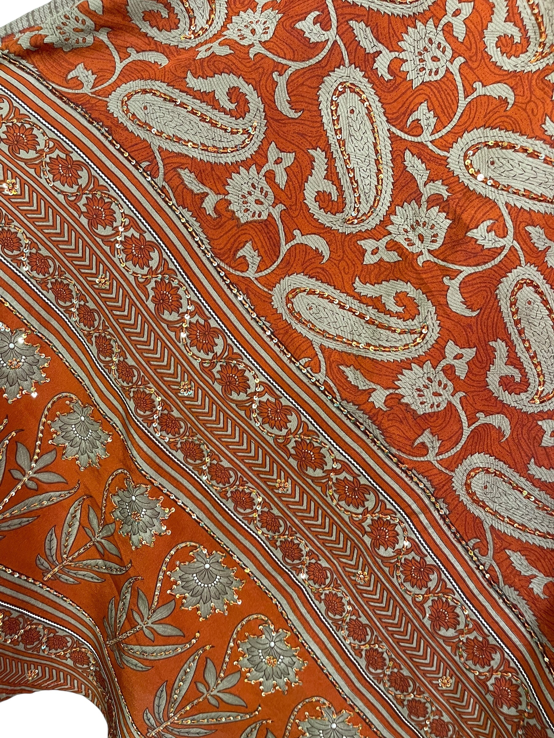 PRC7235 Avatar Pure Silk Maxi Dress with Belt