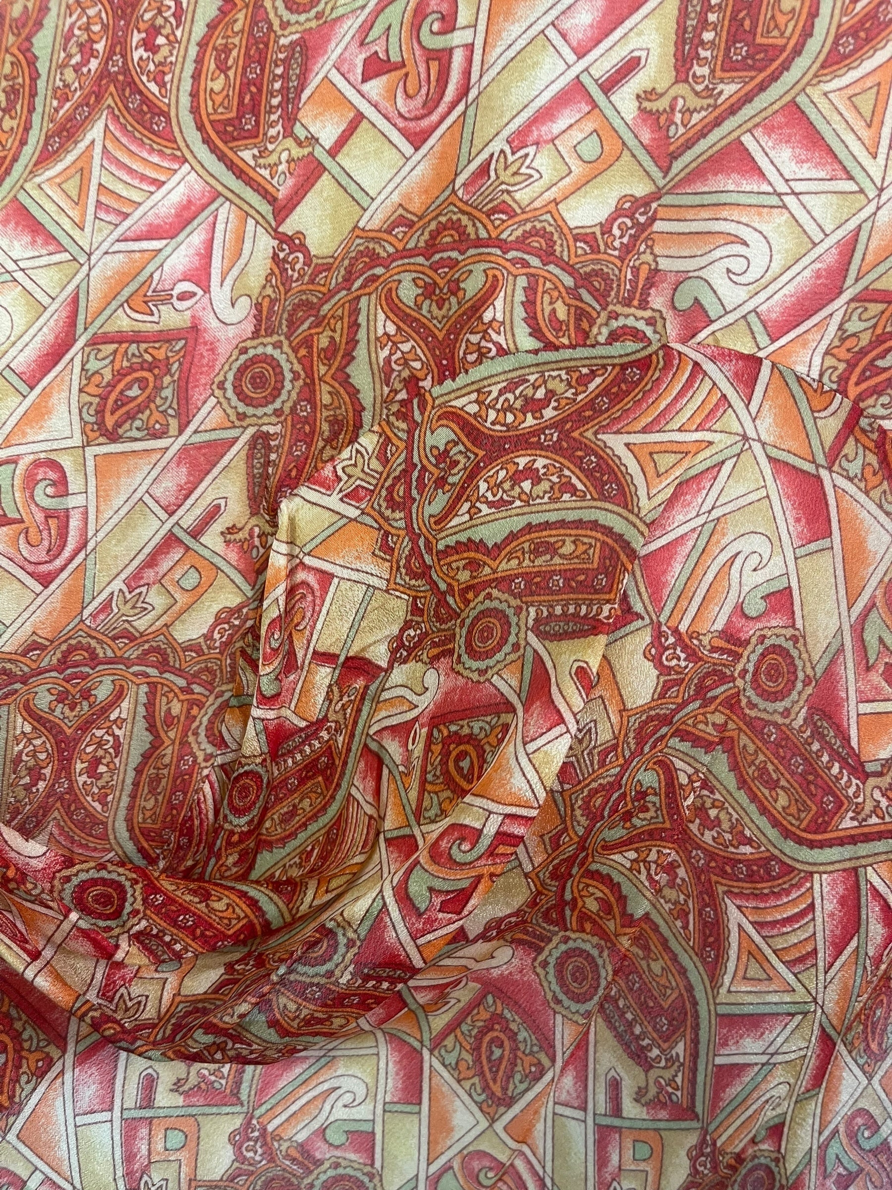 PRC7964 Sheer Avatar Pure Silk Self Pocket Tunic Dress