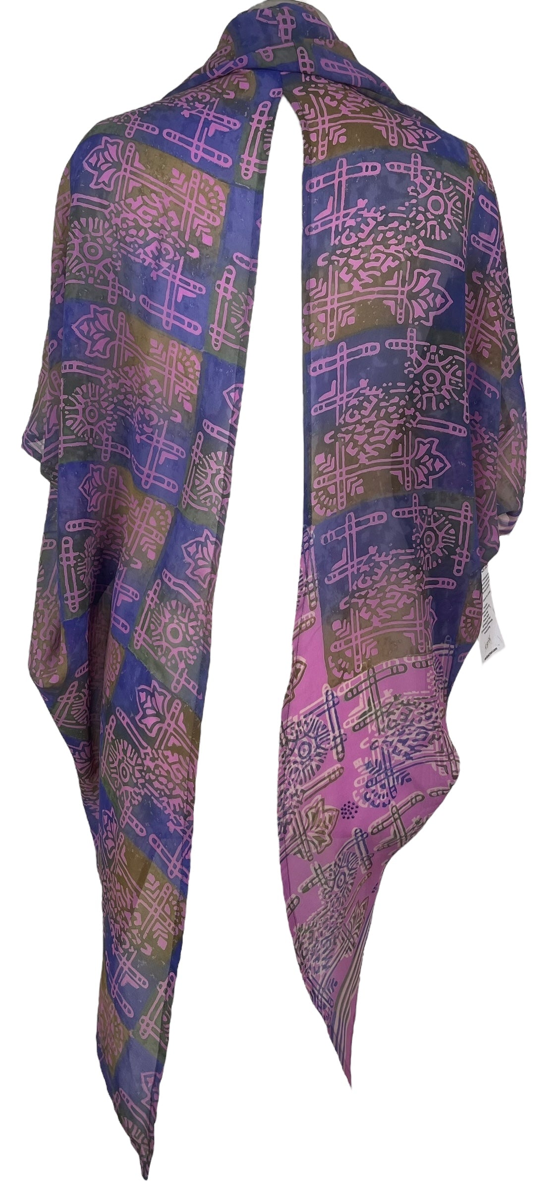 PRG8126 Sheer Avatar Pure Silk Cardigan