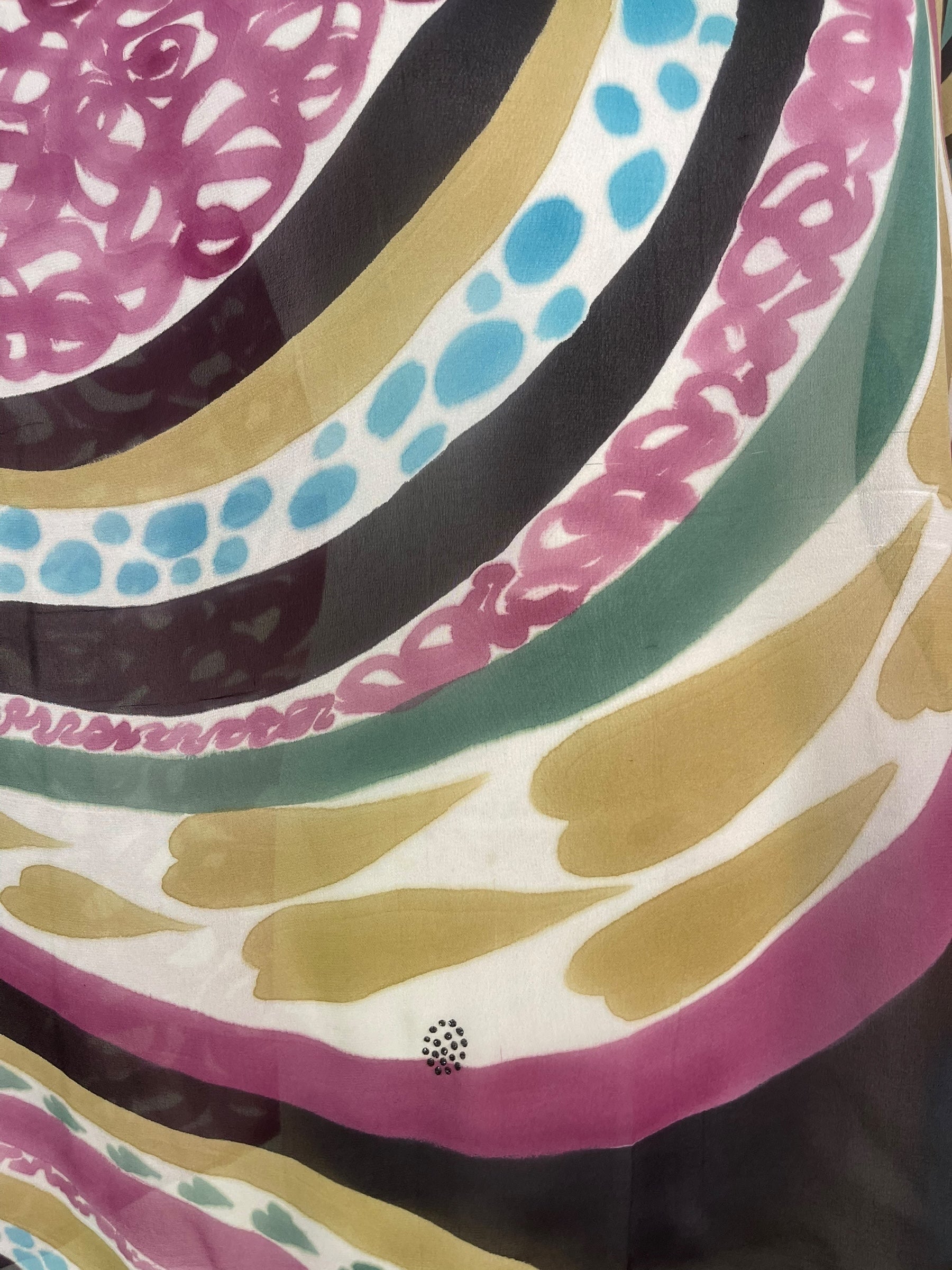 PREVIEW PRG8438 Sheer Avatar Pure Silk Long Tunic with Side Ties