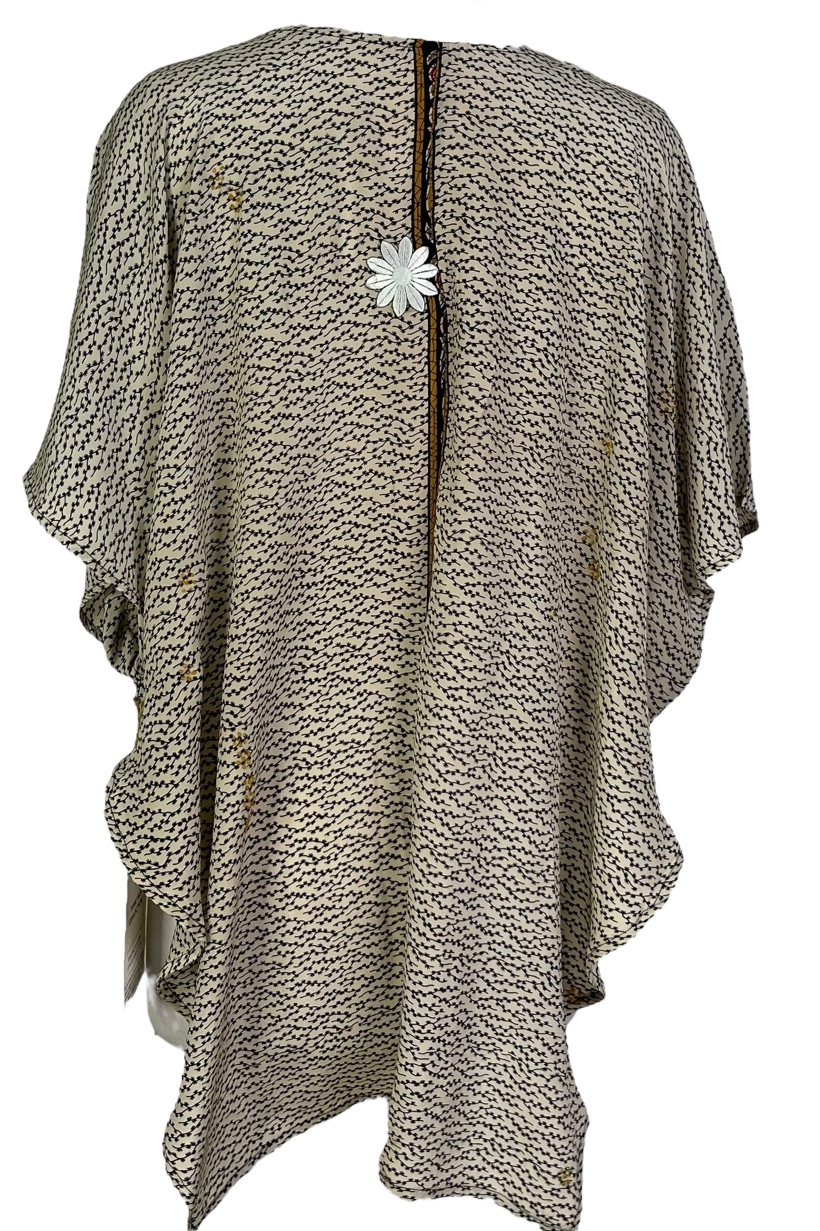 PRC6866 Wabi Sabi Pure Silk Waterfall Top