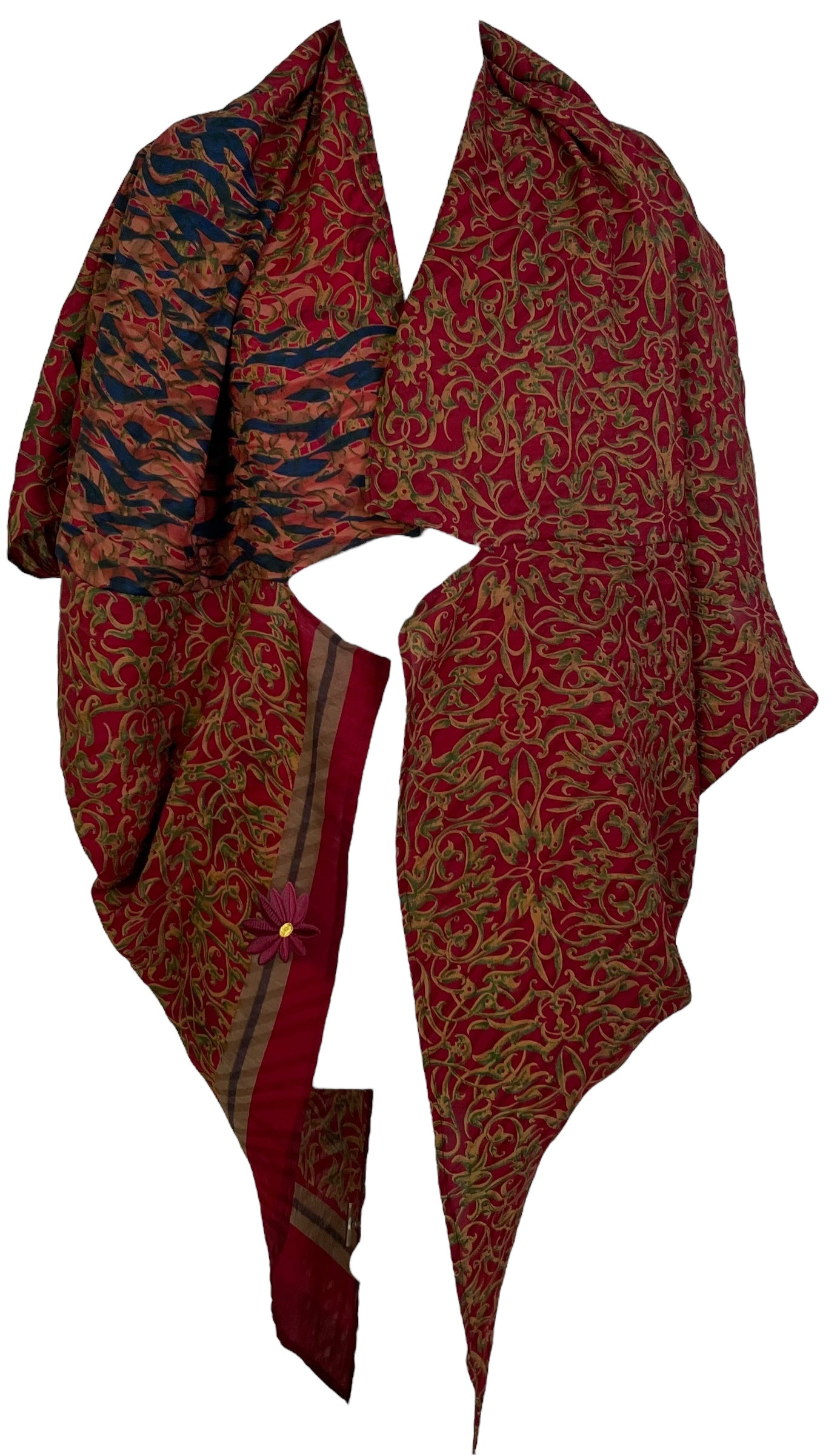 PRC7285 Wabi Sabi Pure Silk Cardigan