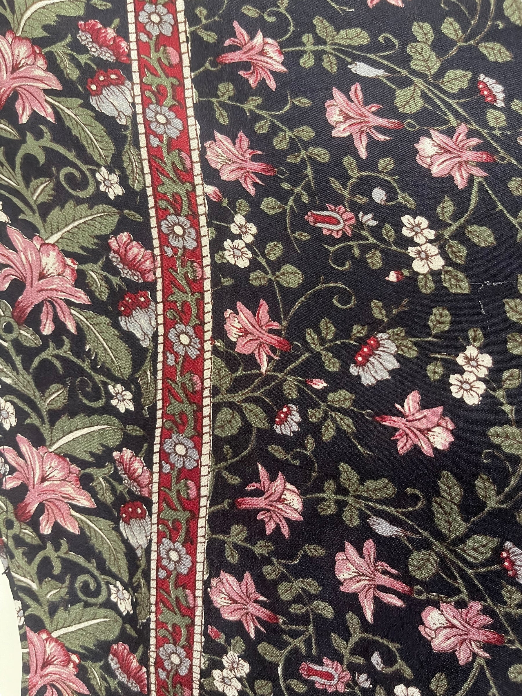 PRC7813 Avatar Pure Silk Short Kaftan Tunic with Slits