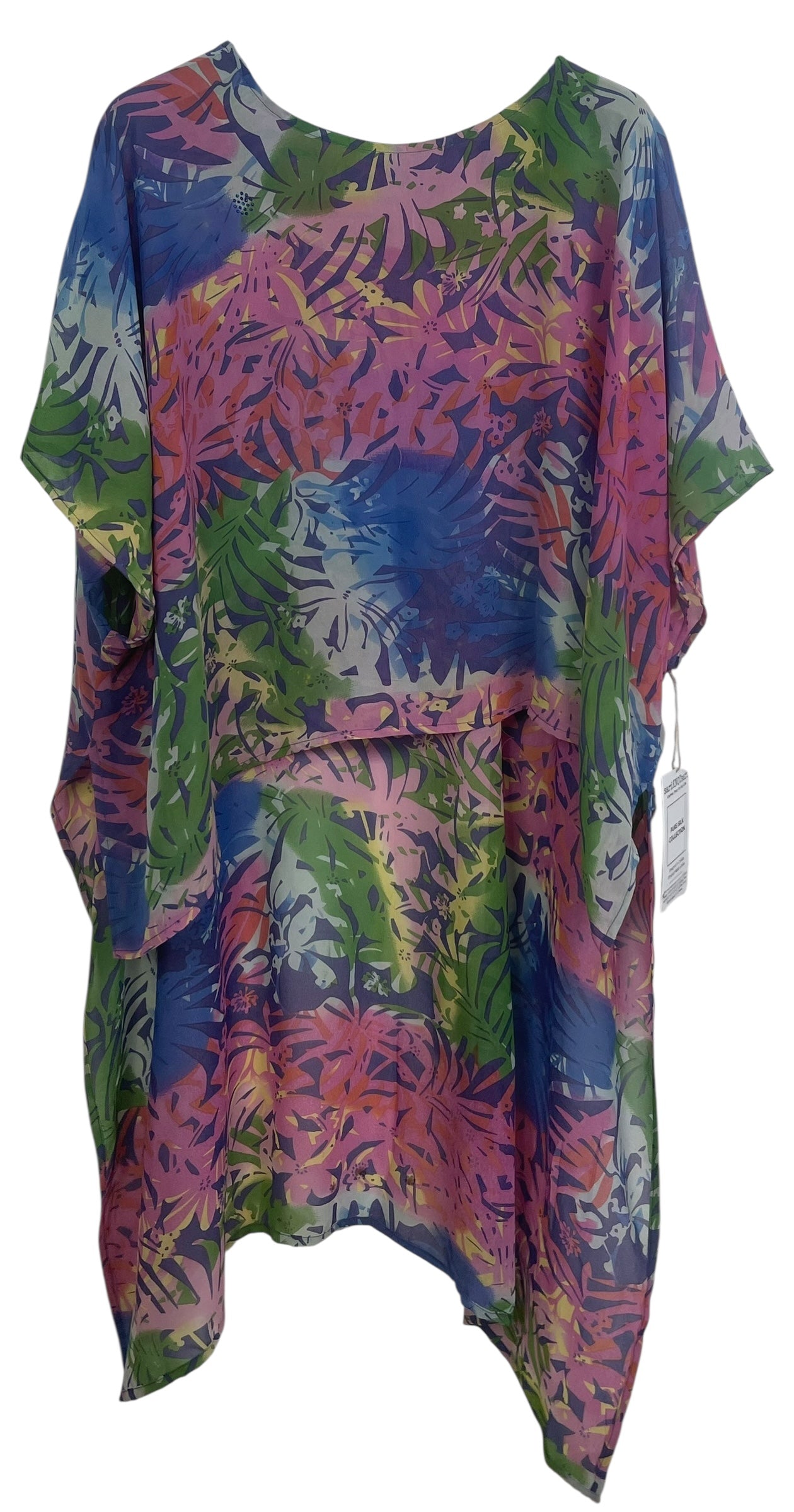 PRG7871 Sheer Avatar Pure Silk Hi Lo Top