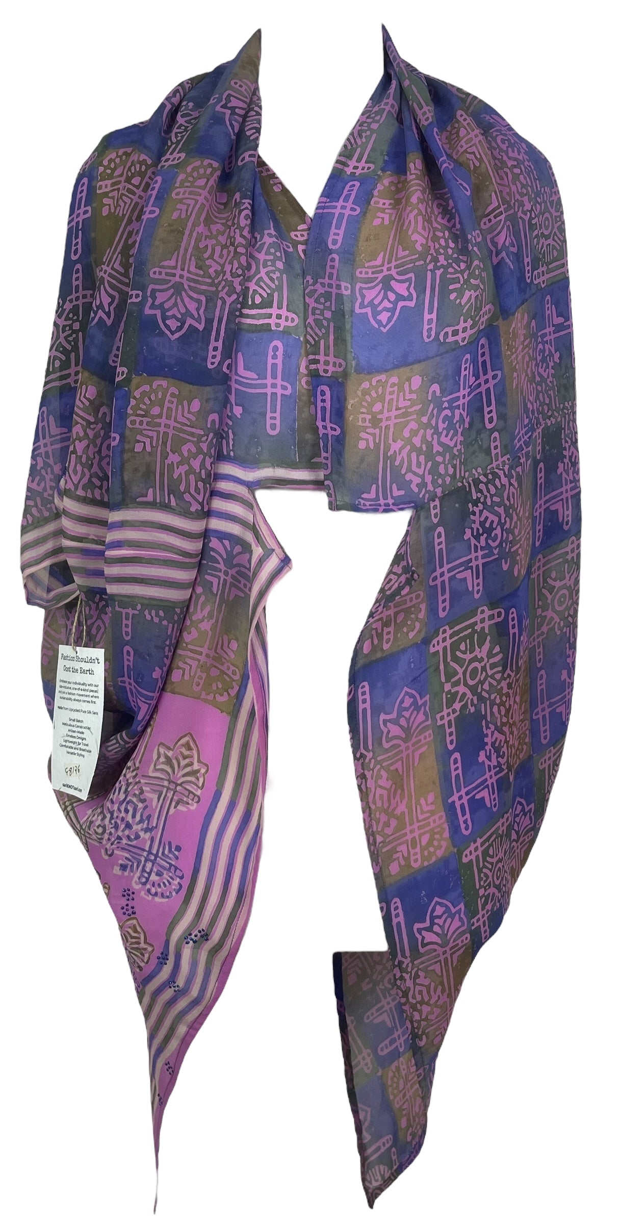 PRG8126 Sheer Avatar Pure Silk Cardigan