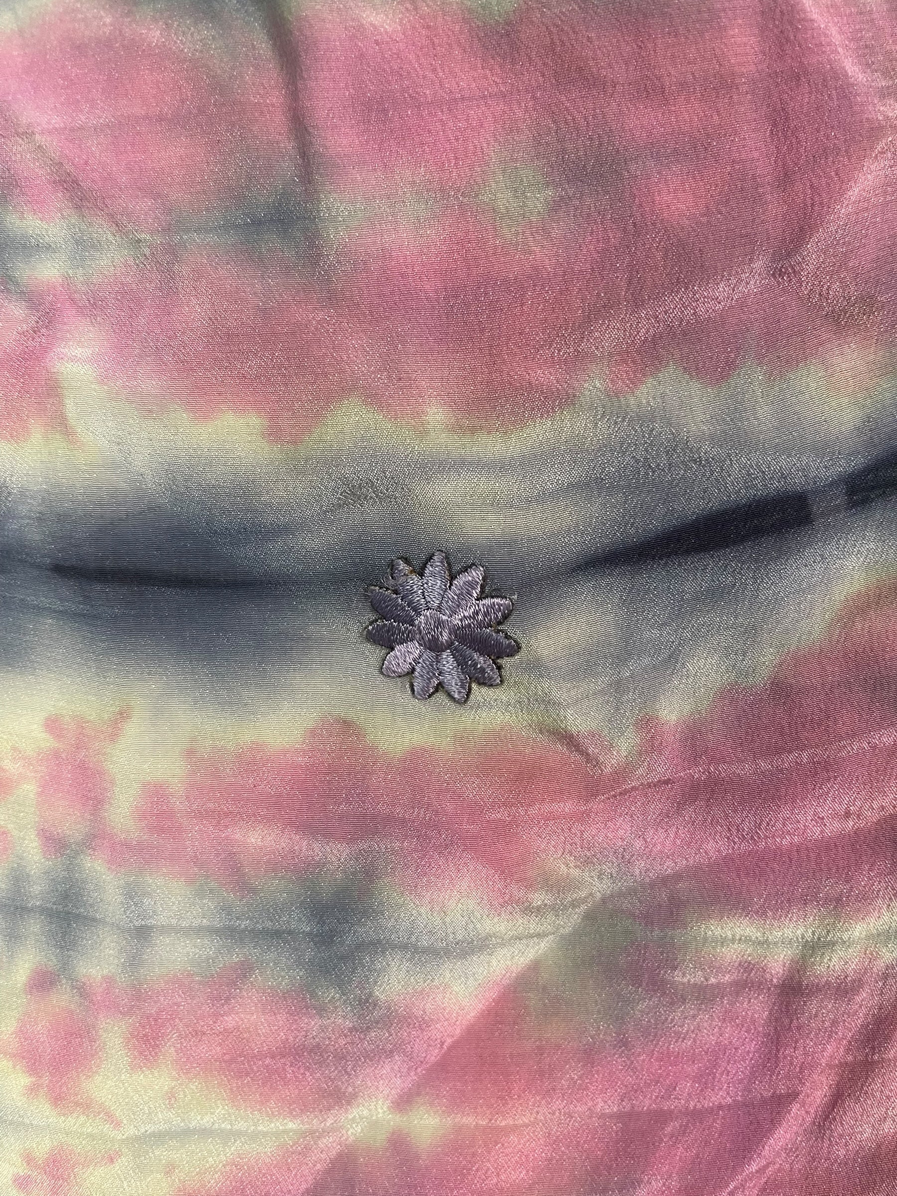 PRC8511 Avatar Pure Silk Kimono-Sleeved Jacket with Belt