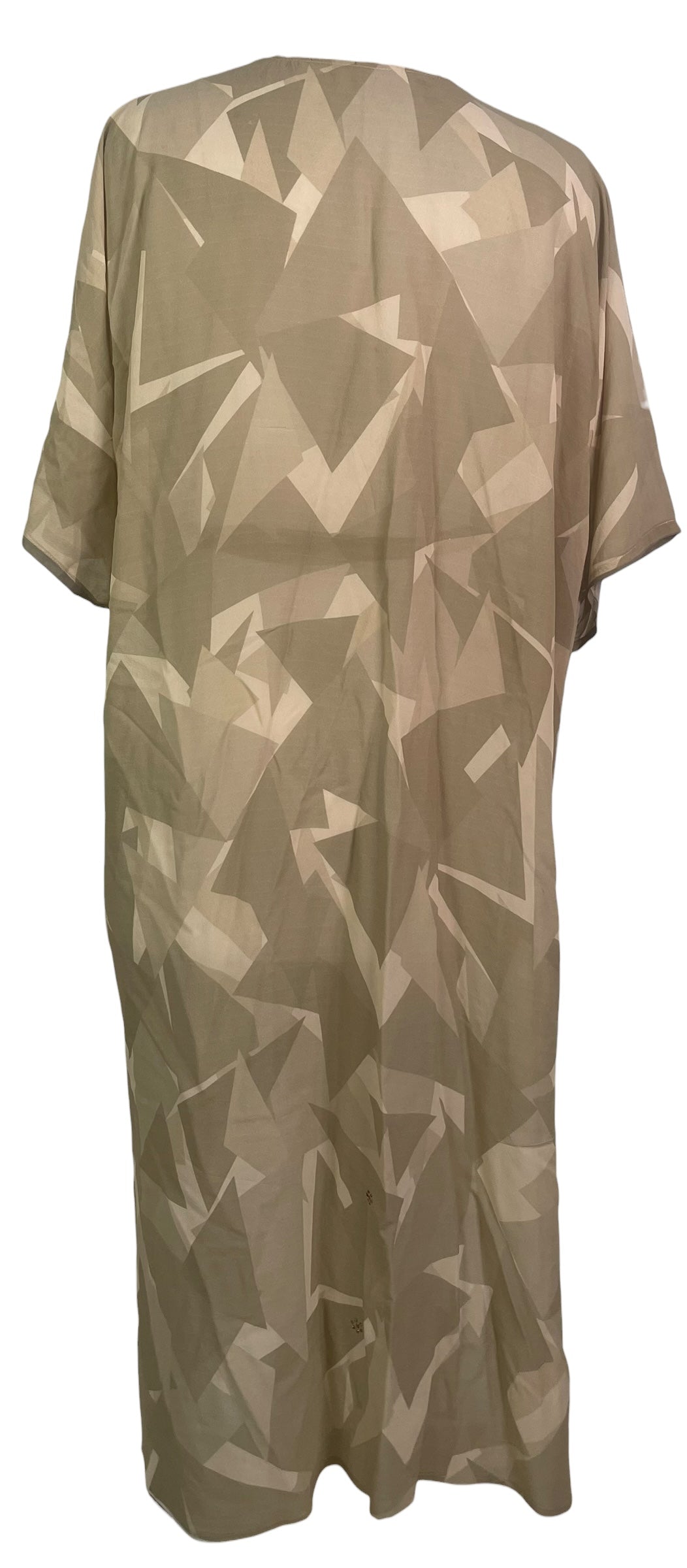 Releases Sunday at 8pm EST PRG8856 Sheer Wabi Sabi Pure Silk Kimono Sleeved Duster with Belt
