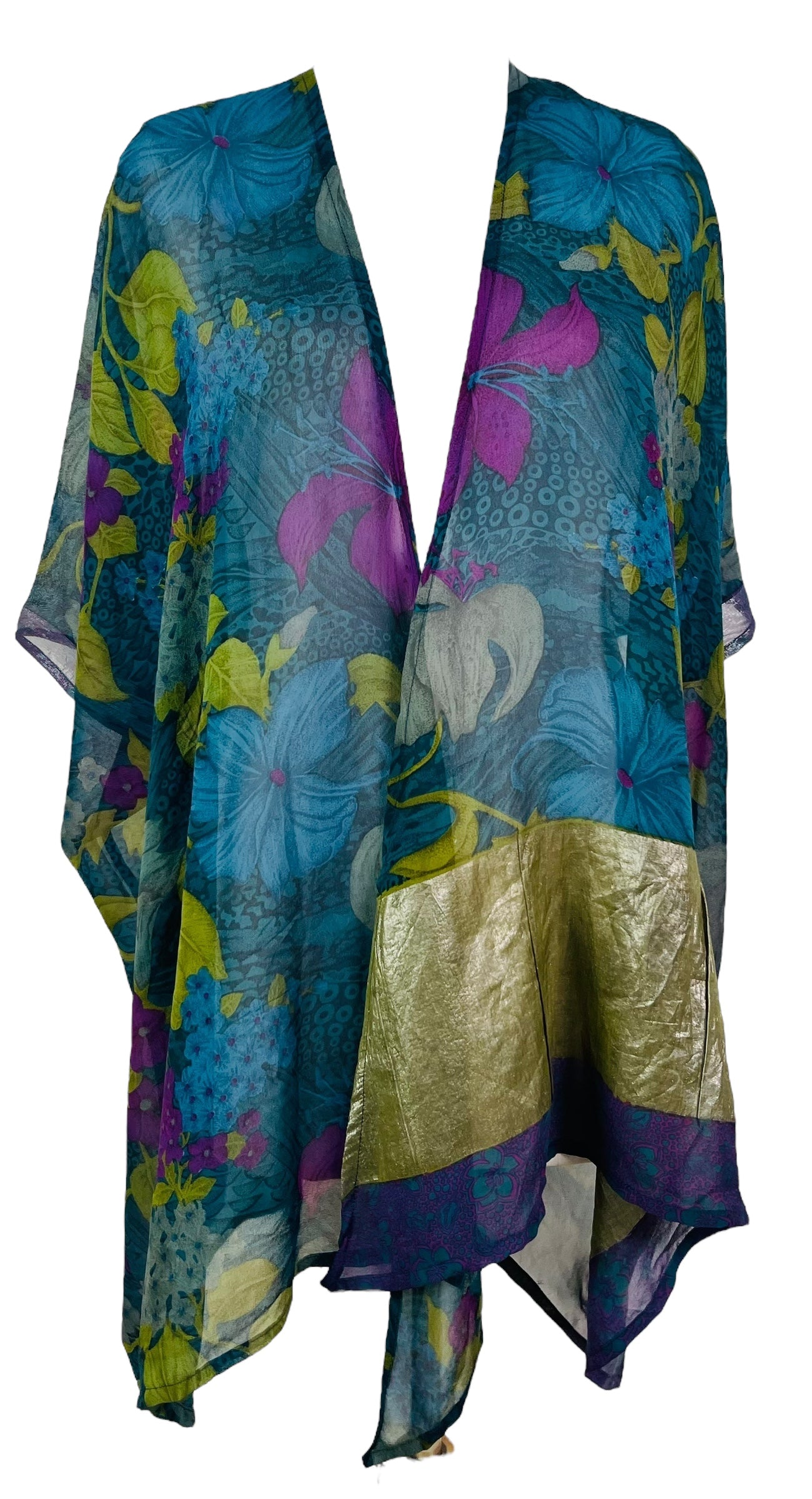 PRG7109 Sheer Avatar Pure Silk Cardigan