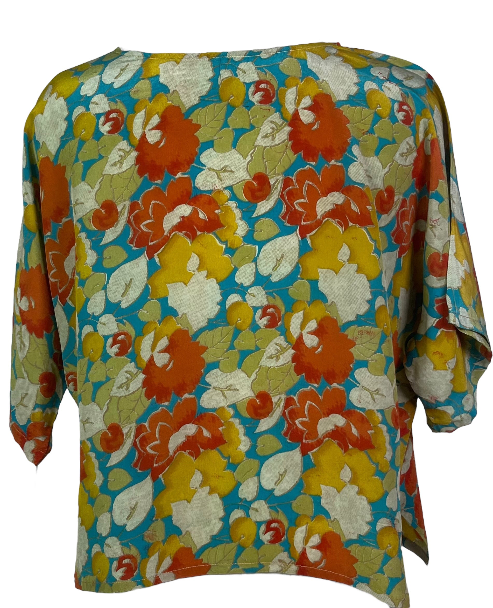 PRC5380 Avatar Pure Silk Side Slit Top