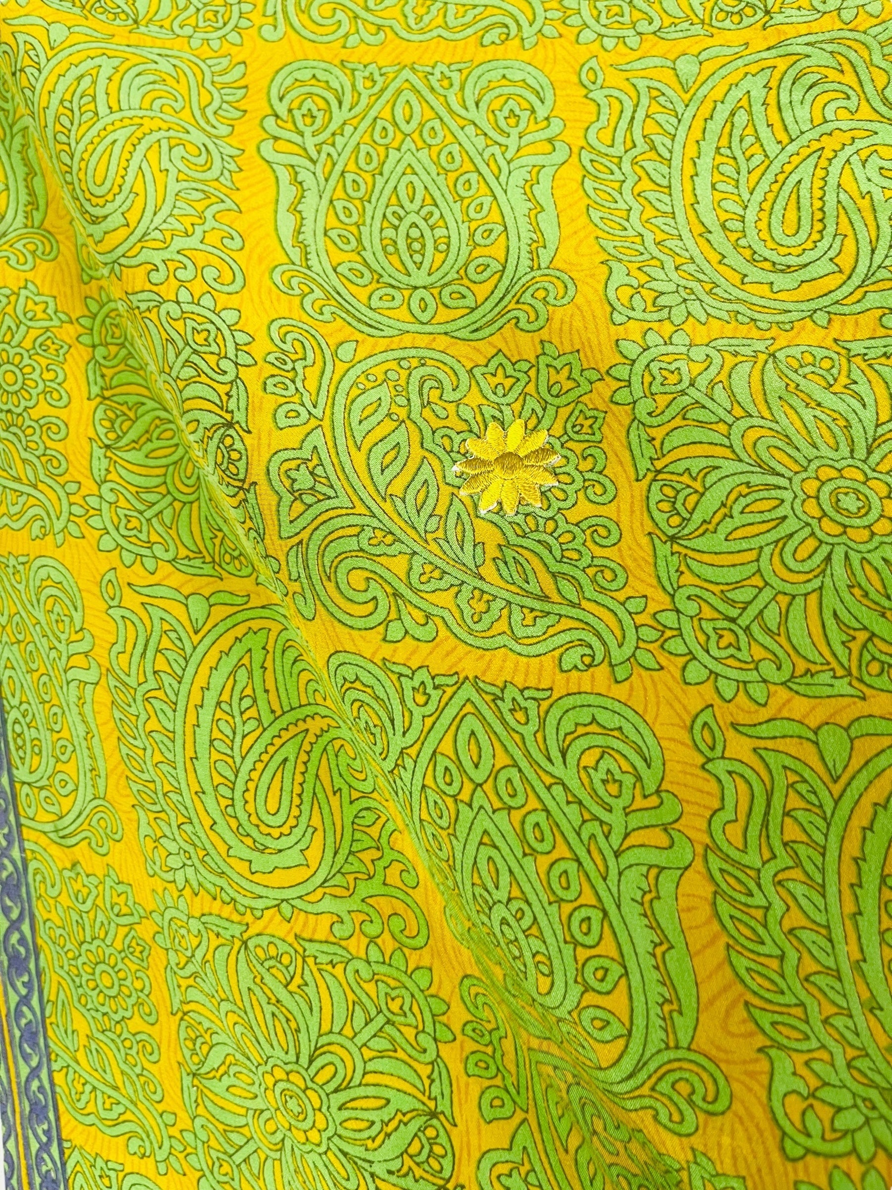 PRC6770 Avatar Pure Silk Maxi Kaftan