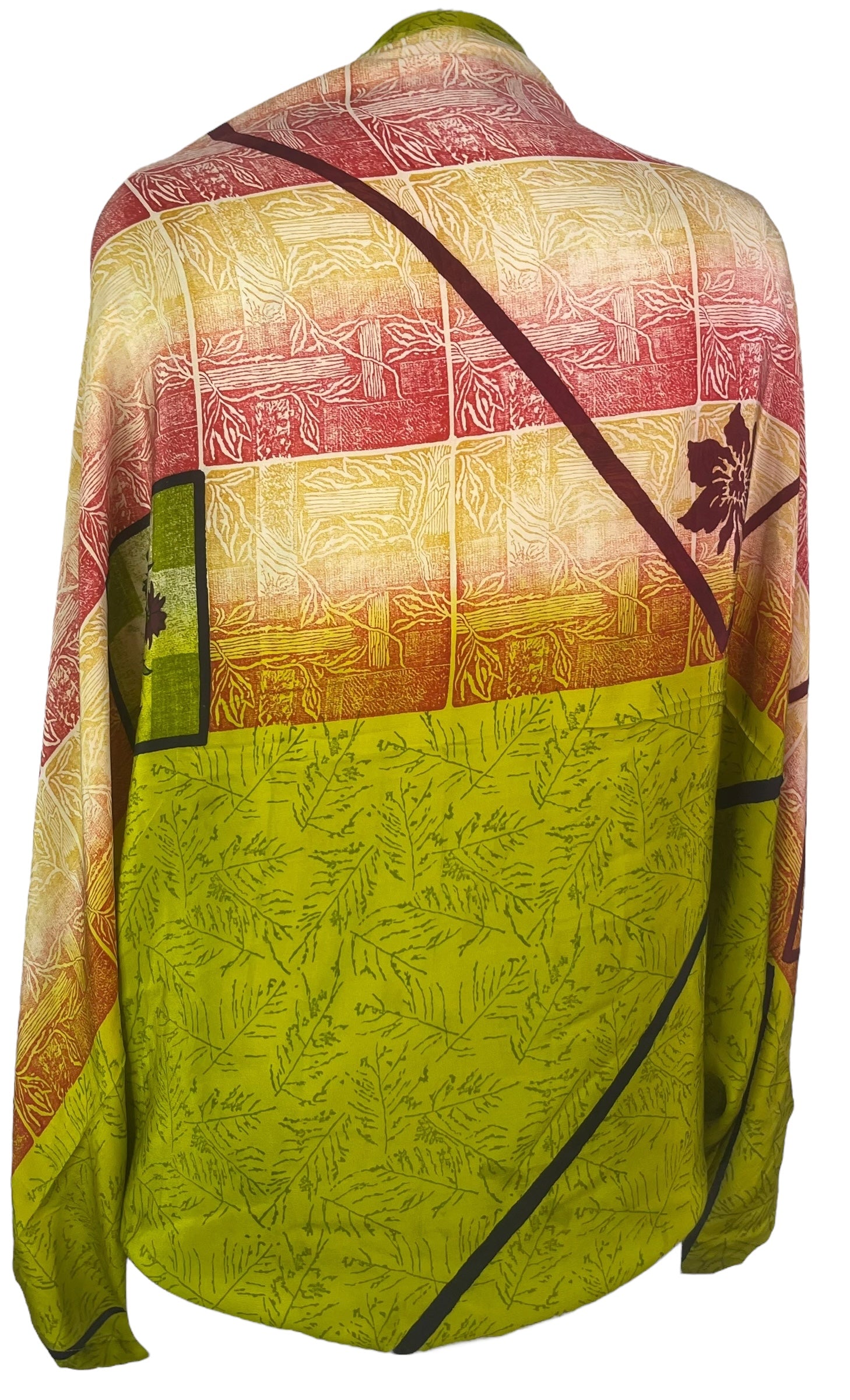 PRC8063 Wabi Sabi Pure Silk Shrug