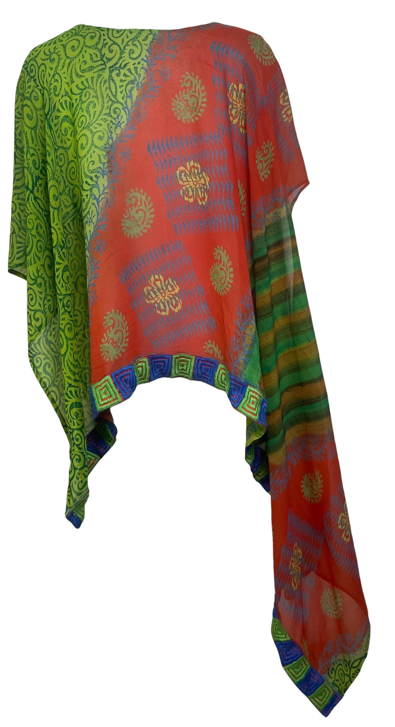 PRG8415 Sheer Wabi Sabi Pure Silk Versatile Vest