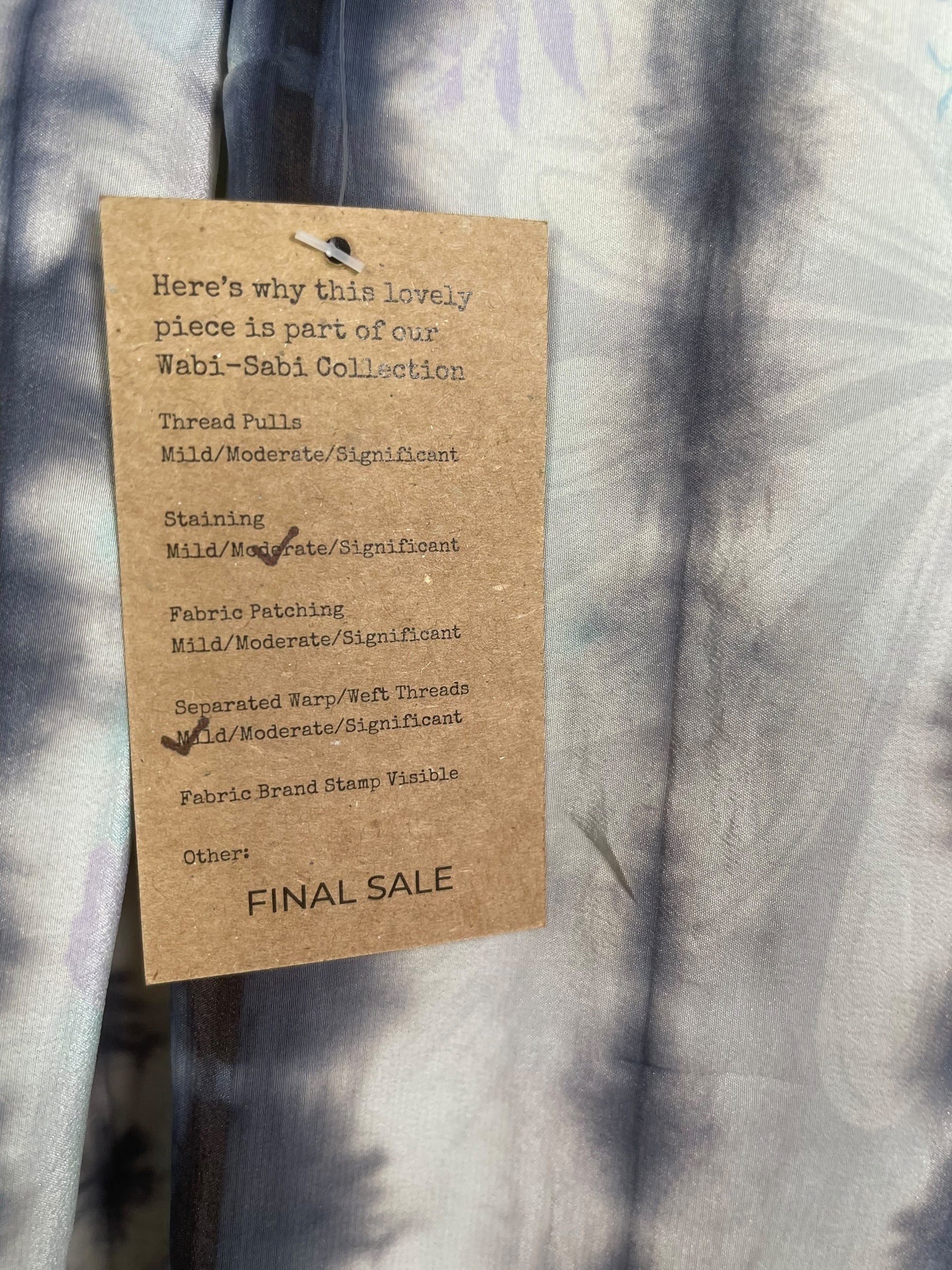 PREVIEW PRC8470 Wabi Sabi Pure Silk Self Pocket Tunic Dress by FEBRUARY2026 – Handmade ethical Self Pocket Tunic from sariKNOTsari using upcycled silk. Designed in Canada for travel and slow fashion, loved from Toronto to LA to Sydney.