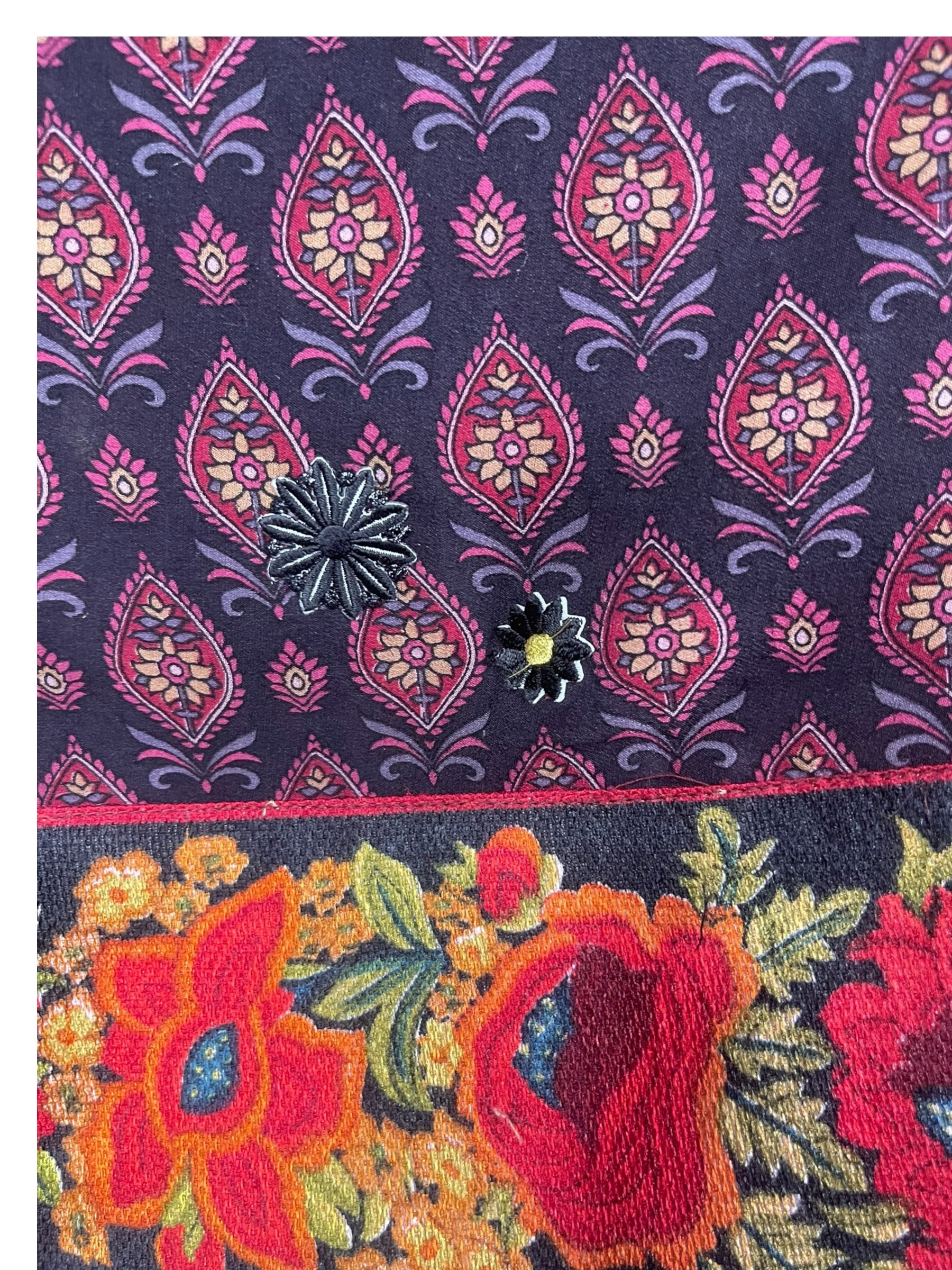 PREVIEW PRC8467 Avatar Pure Silk Capelet Poncho by FEBRUARY2026 – Handmade ethical Poncho from sariKNOTsari using upcycled silk. Designed in Canada for travel and slow fashion, loved from Toronto to LA to Sydney.