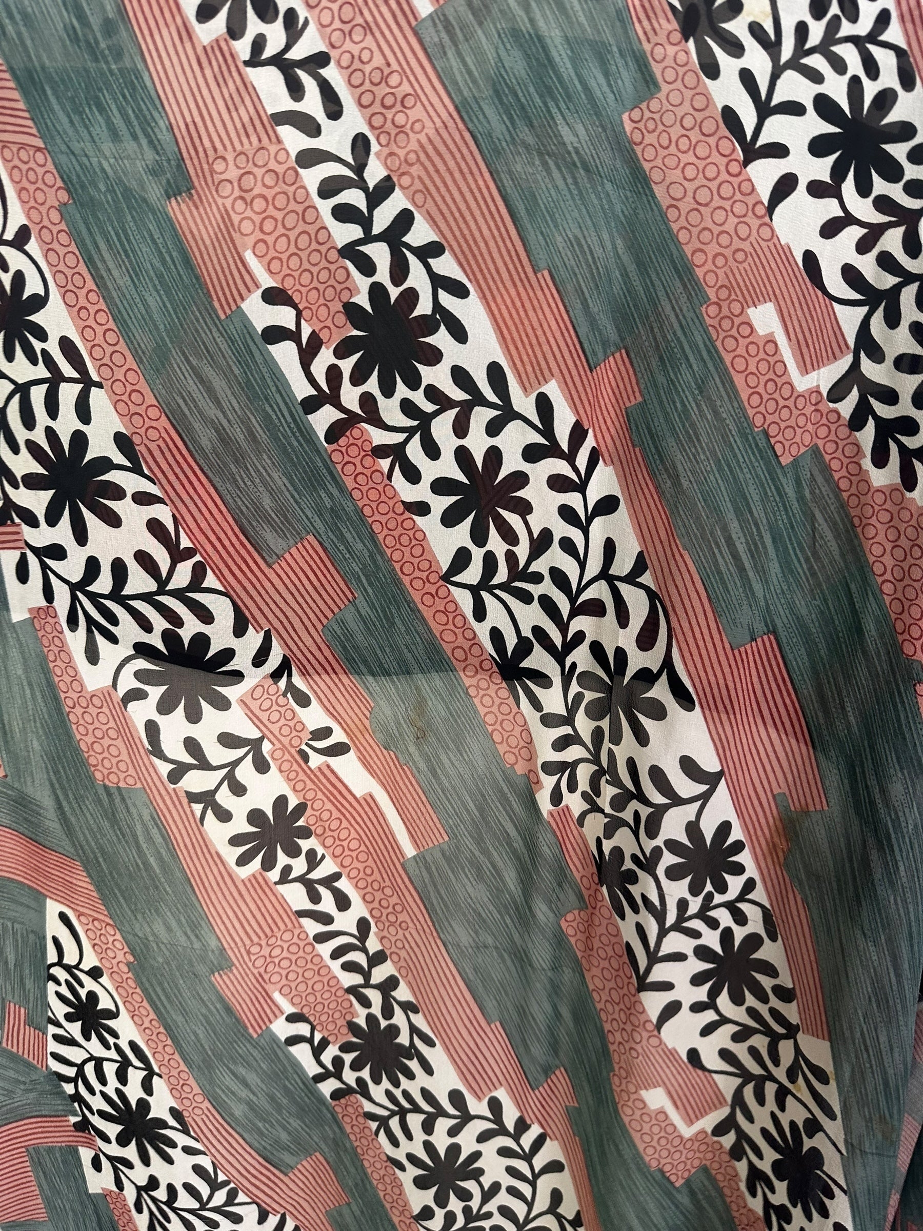 PRG6933 Sheer Wabi Sabi Pure Silk Hi Lo Top