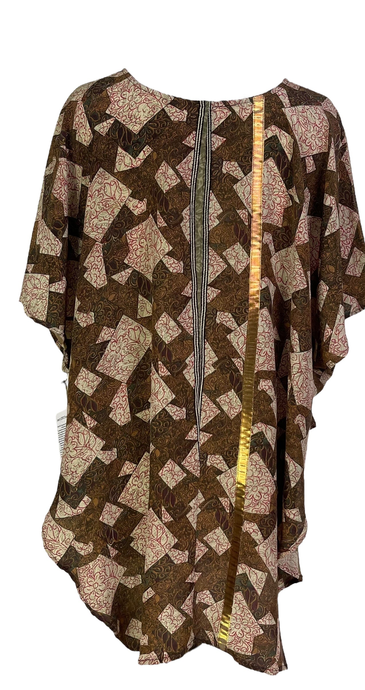 PRC7283 Avatar Pure Silk Waterfall Top