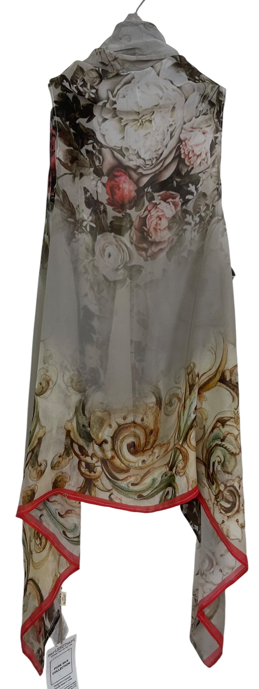 PRG7956 Sheer Avatar Pure Silk Versatile Vest