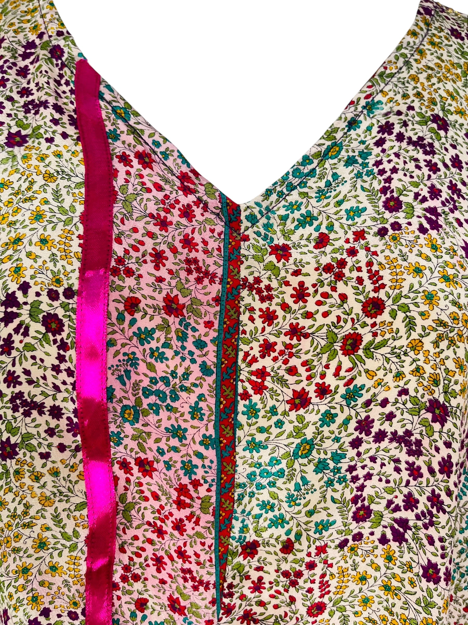 PRC7565 Avatar Pure Silk Waterfall Top