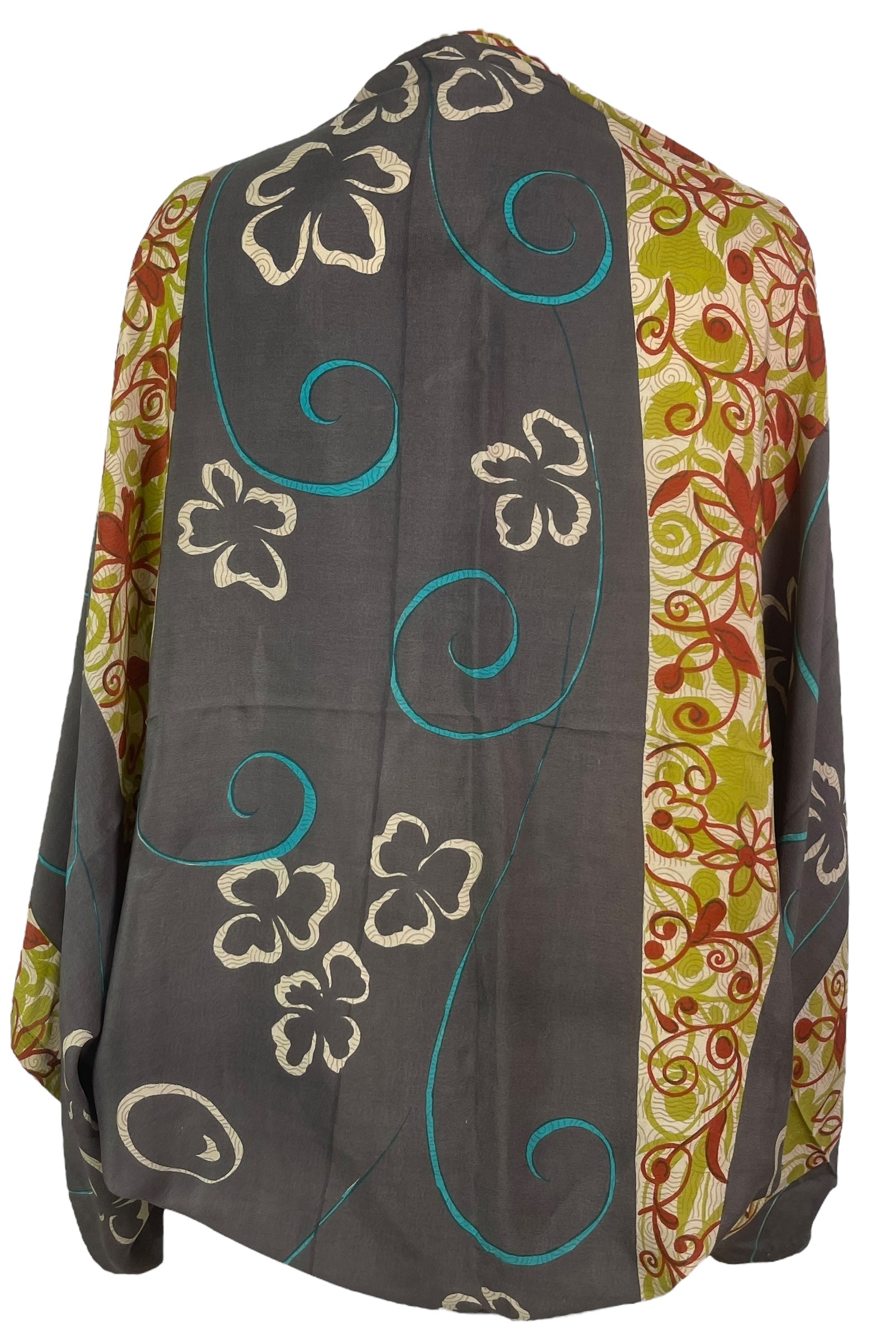 PRC7324 Wabi Sabi Pure Silk Shrug