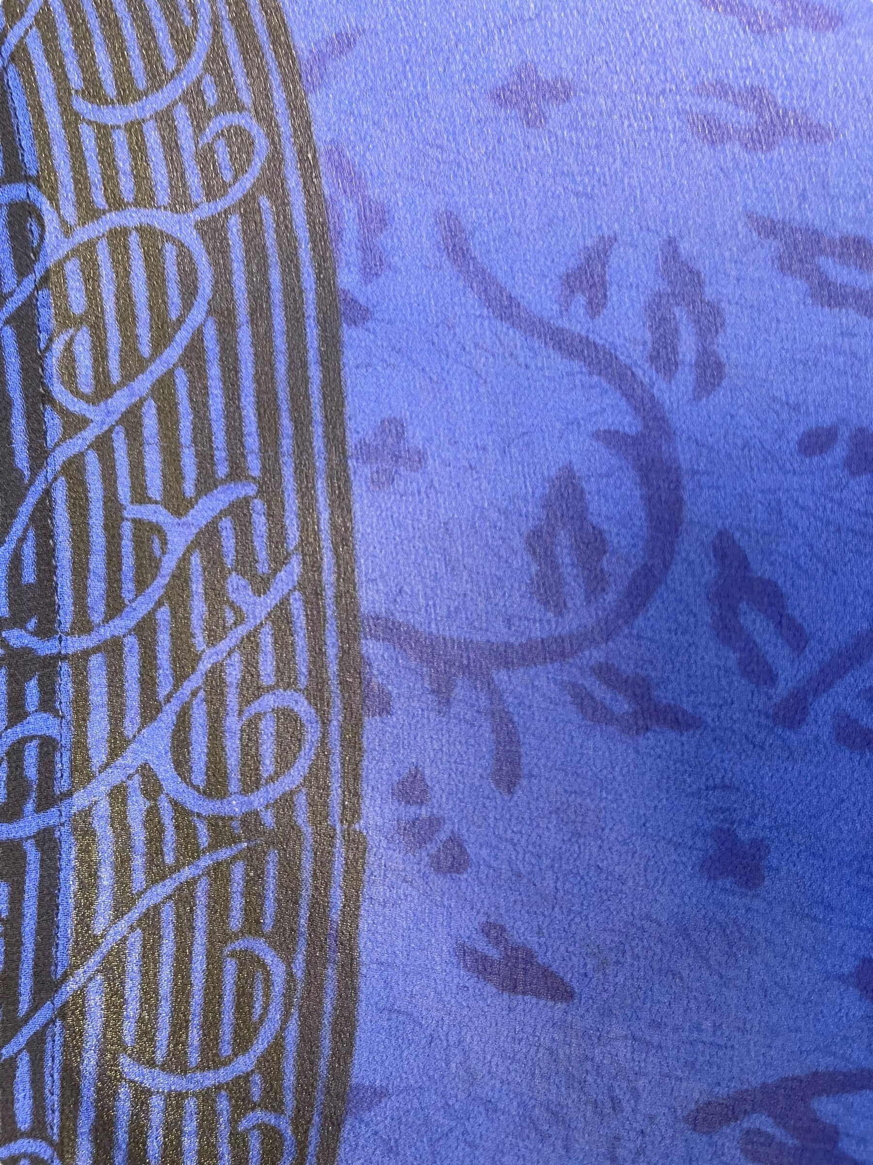 DEEANNS PRG7861 Sheer Avatar Pure Silk Long Tunic with Side Ties