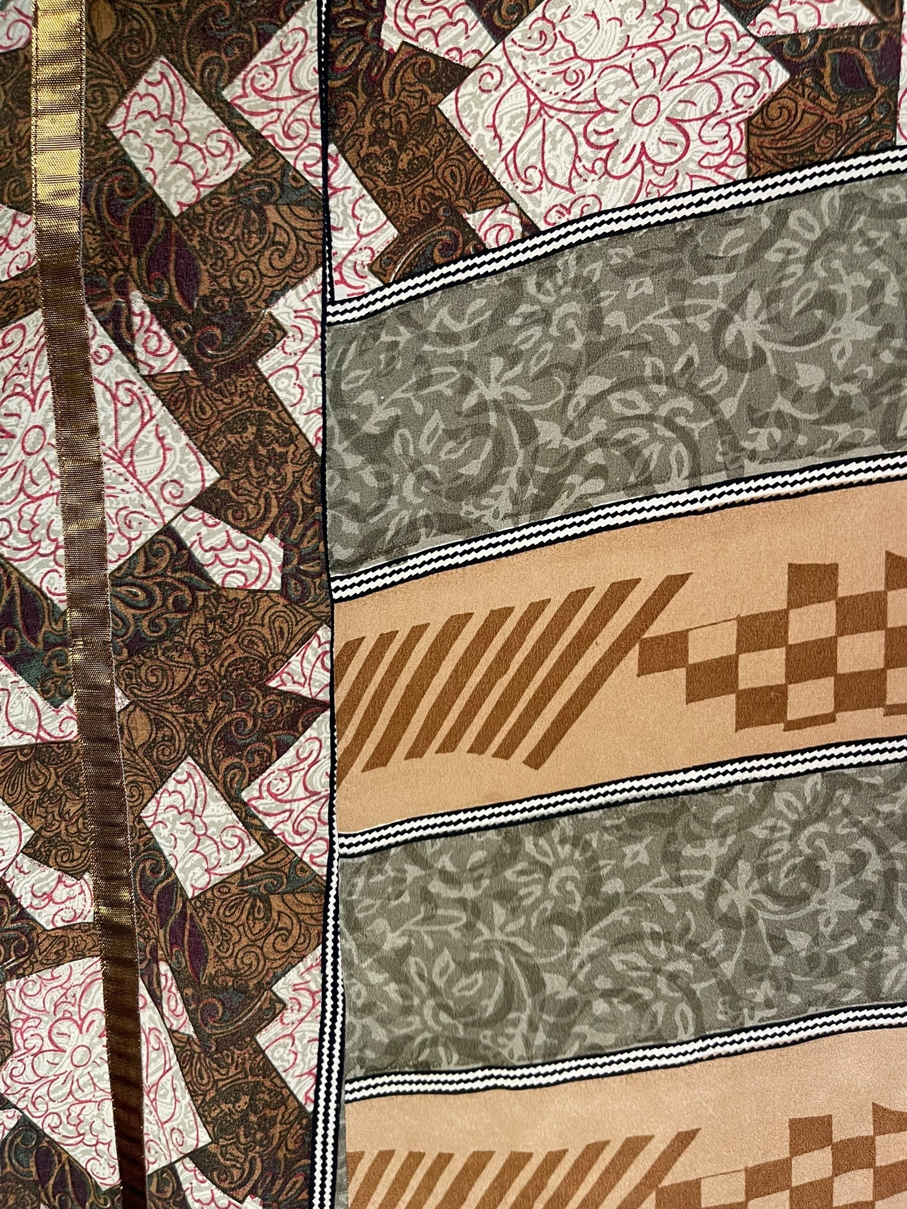 PRC7283 Avatar Pure Silk Waterfall Top